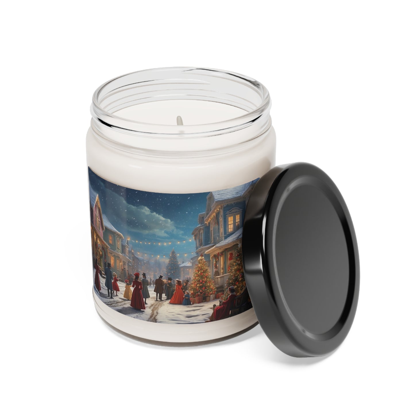 A Yuletide Stroll Scented Soy Candle, 9oz