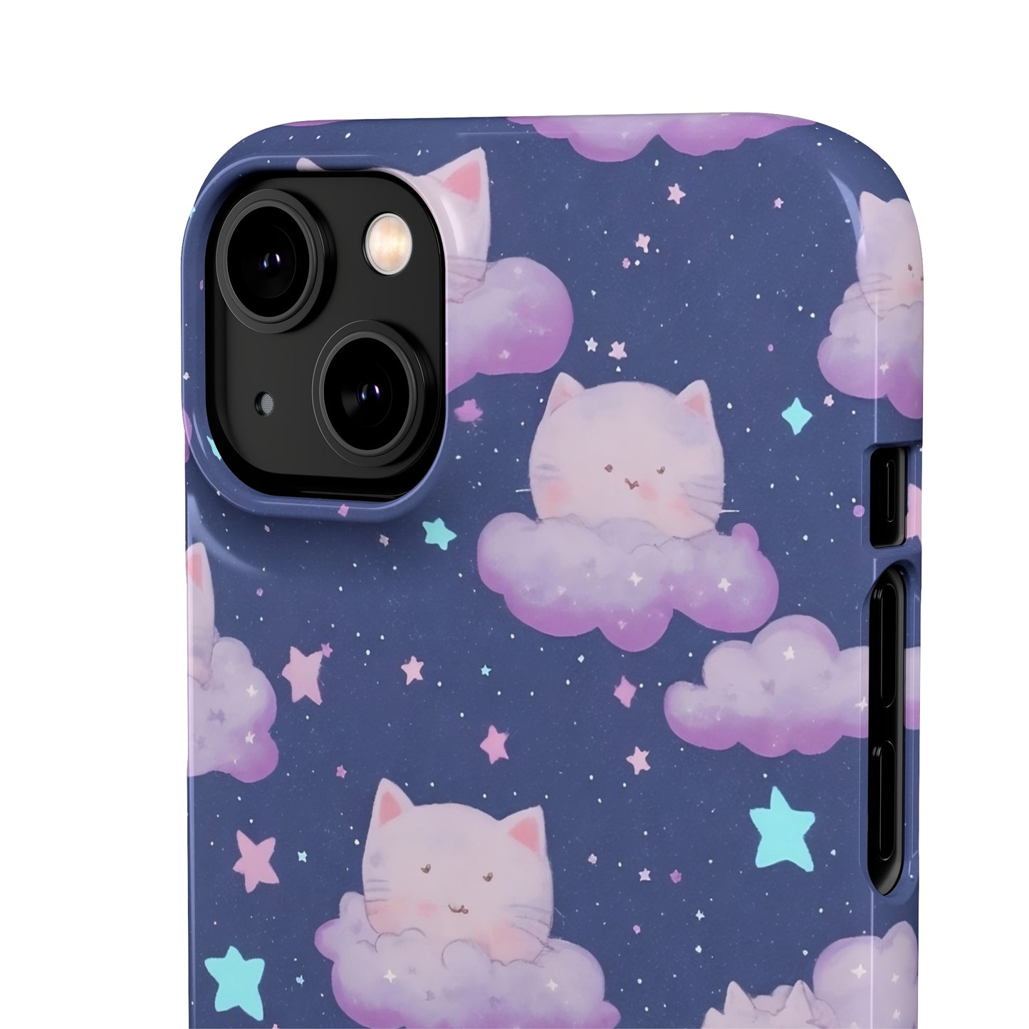 "Purrfect Paradise Sky" iPhone Snap Cases