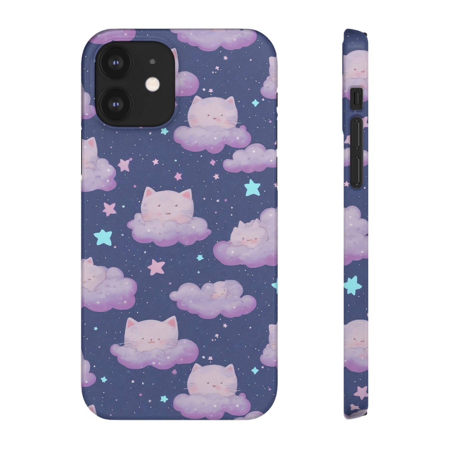 "Purrfect Paradise Sky" iPhone Snap Cases