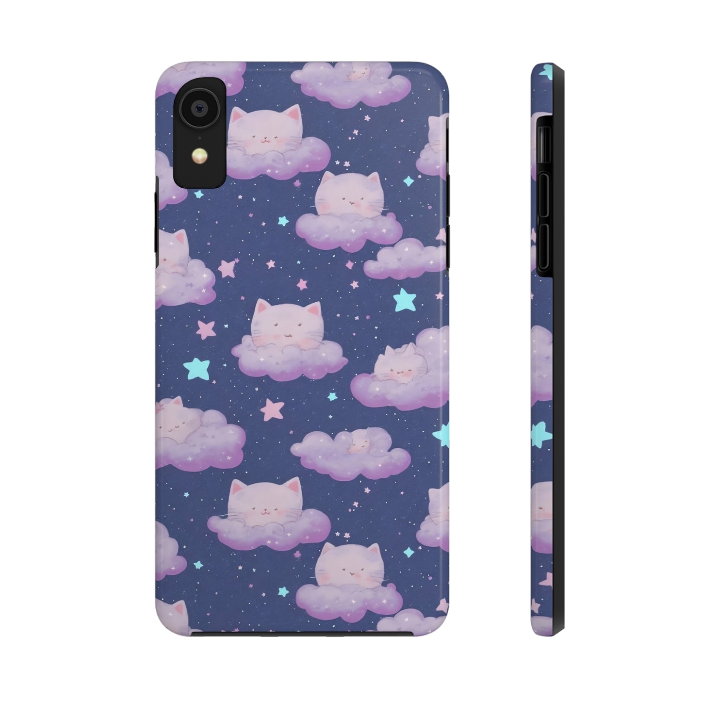 "Purrfect Paradise Sky" iPhone Tough Case