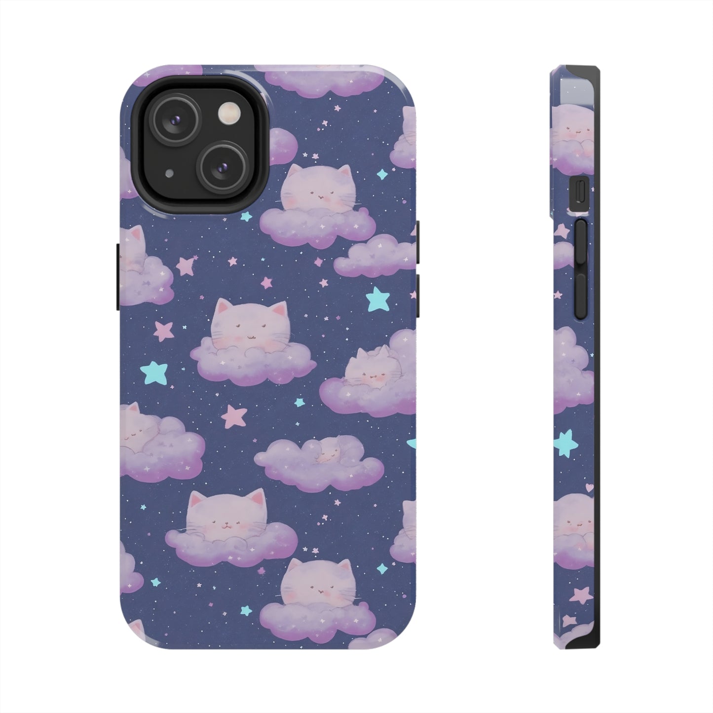 "Purrfect Paradise Sky" iPhone Tough Case