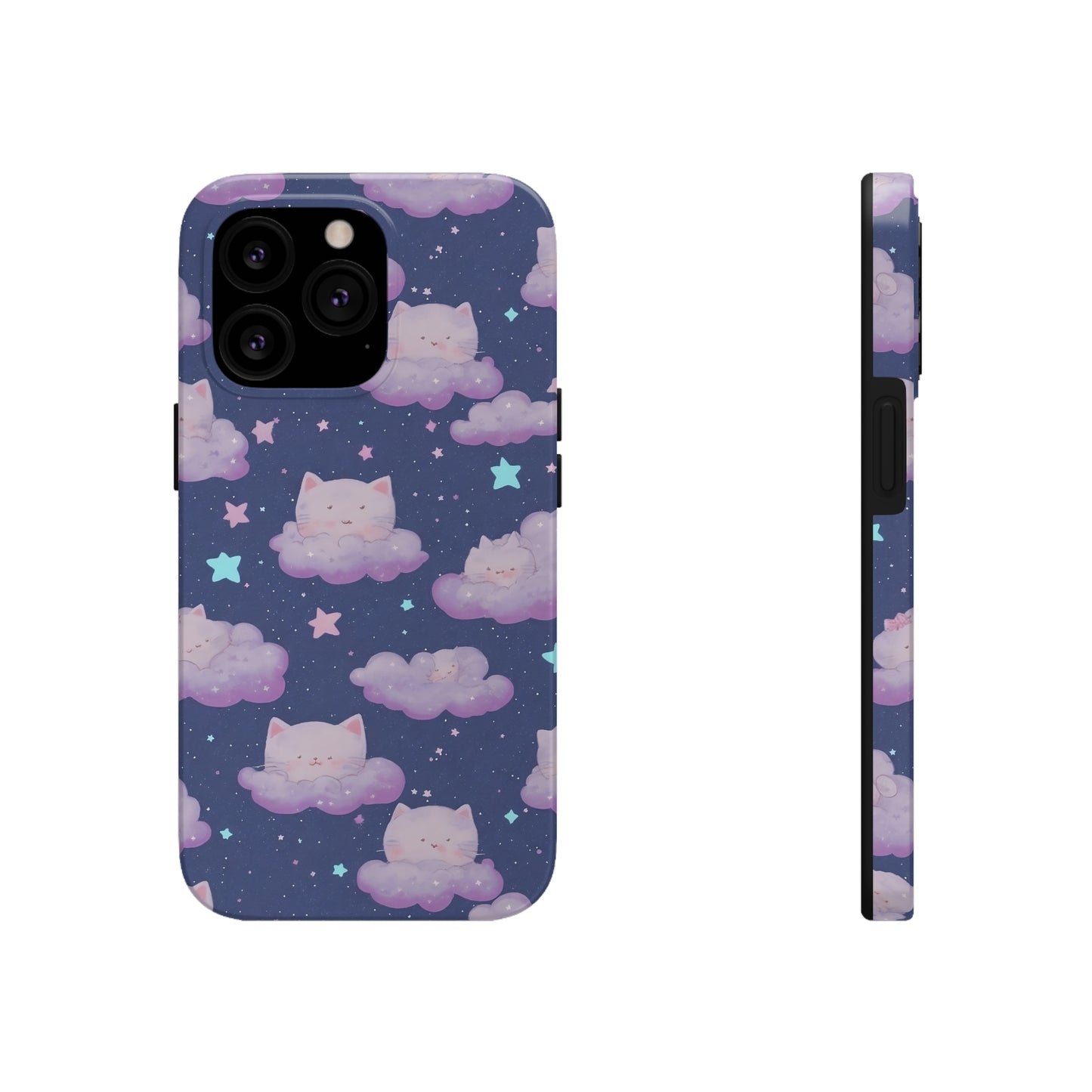 "Purrfect Paradise Sky" iPhone Tough Case