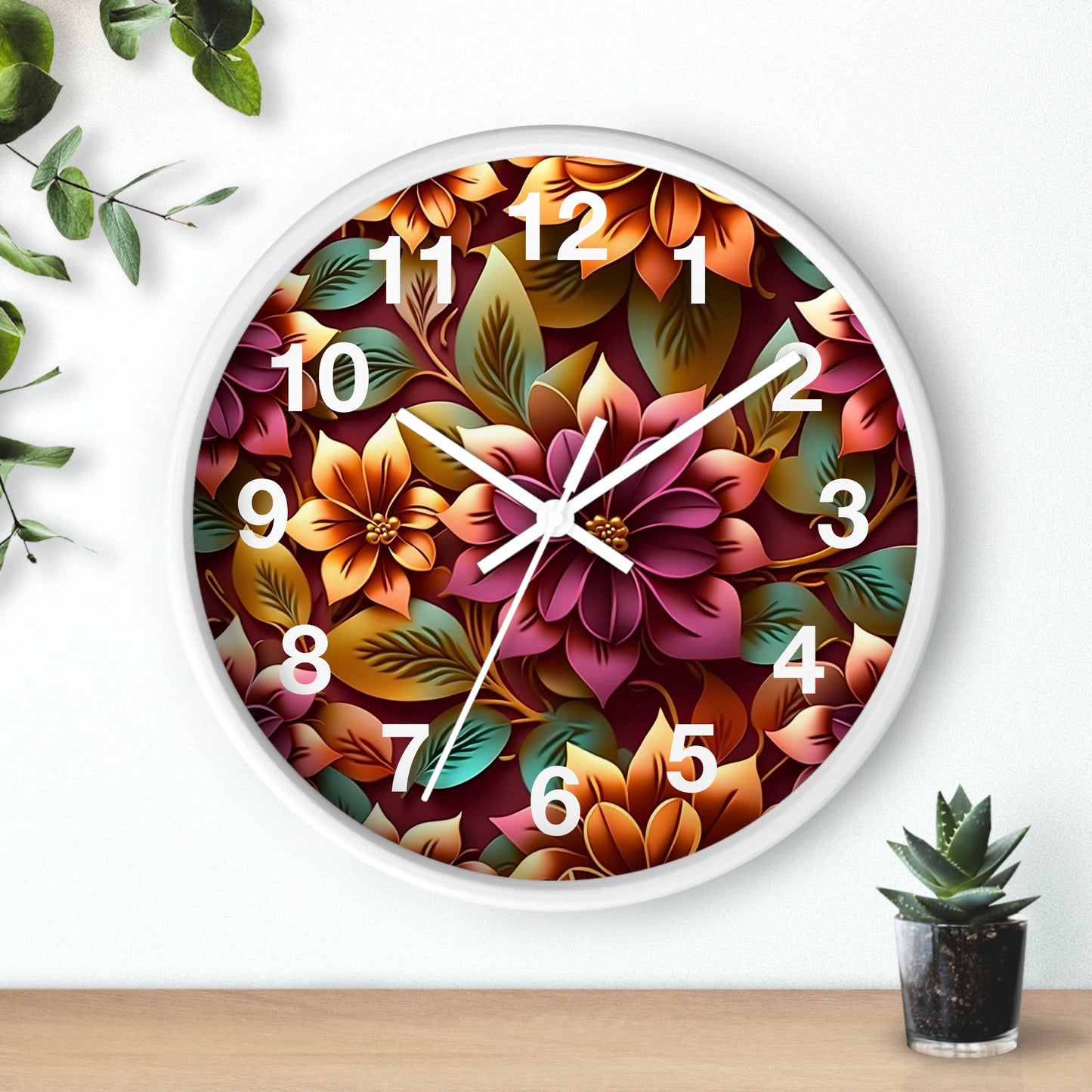 Floralle Wall Clock