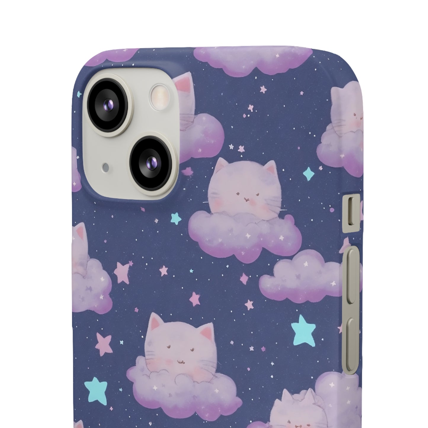 "Purrfect Paradise Sky" iPhone Snap Cases