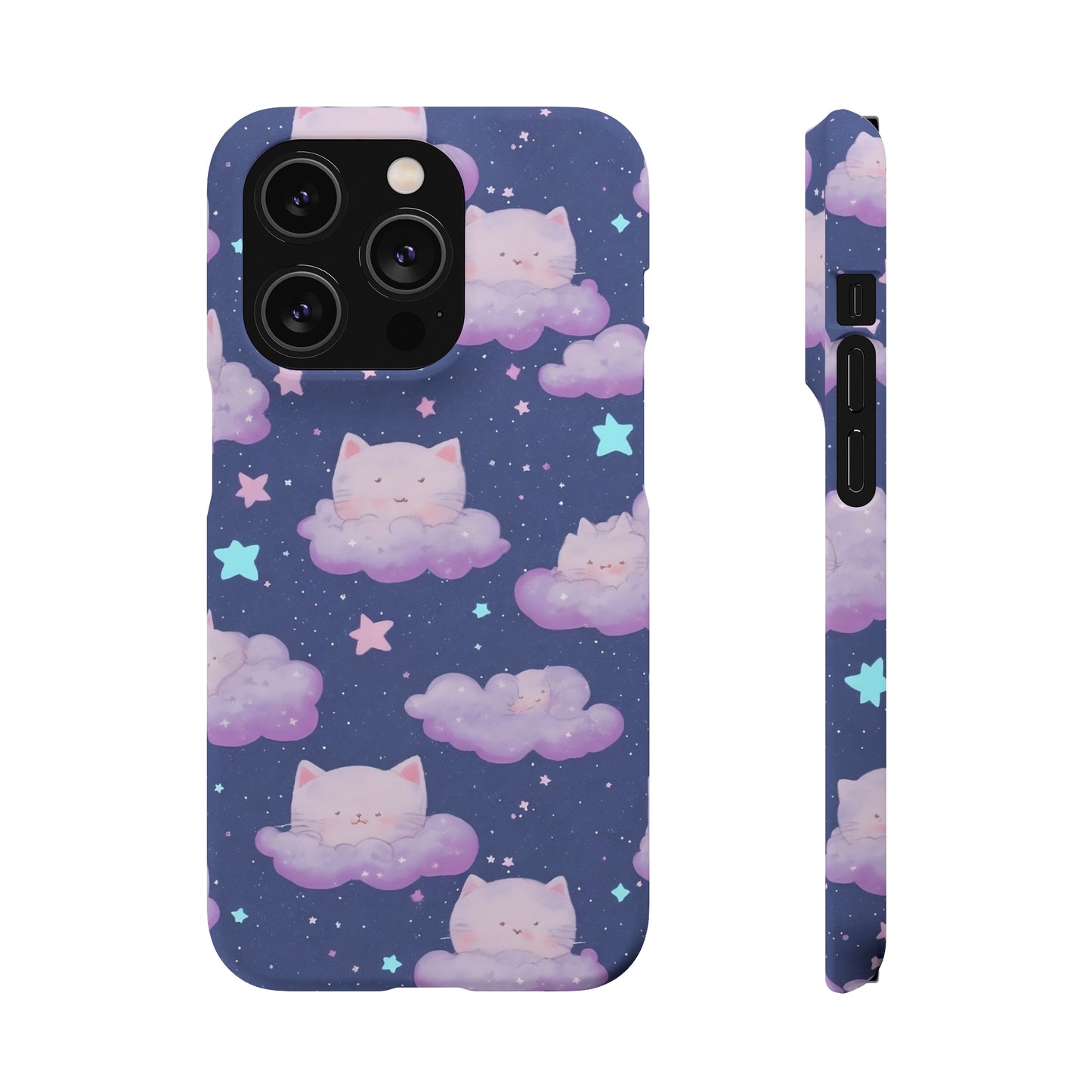 "Purrfect Paradise Sky" iPhone Snap Cases