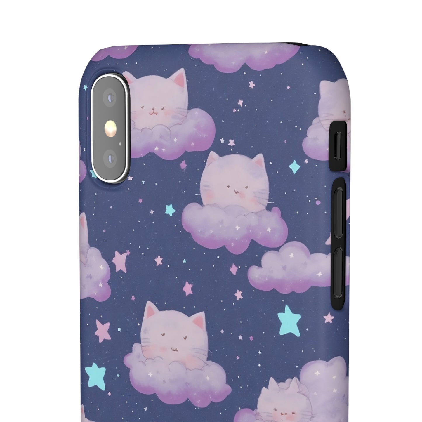 "Purrfect Paradise Sky" iPhone Snap Cases