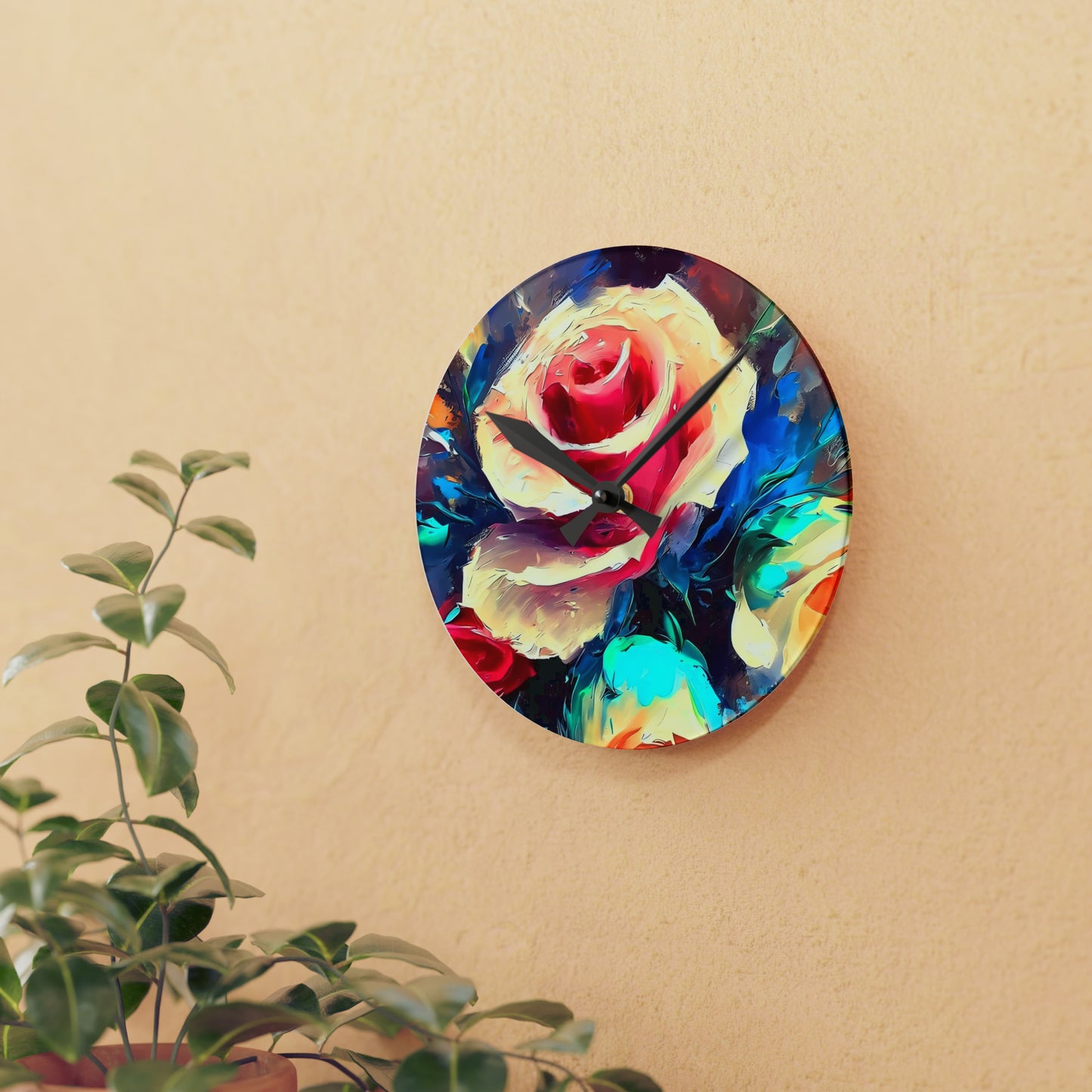 "Felicity" Acrylic Wall Clock