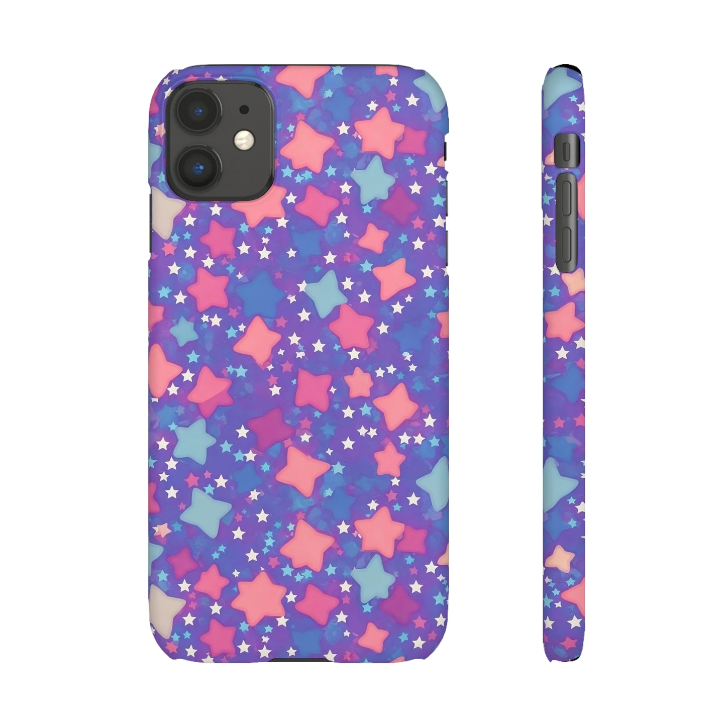 "Cosmic Sparkle" iPhone Snap Cases