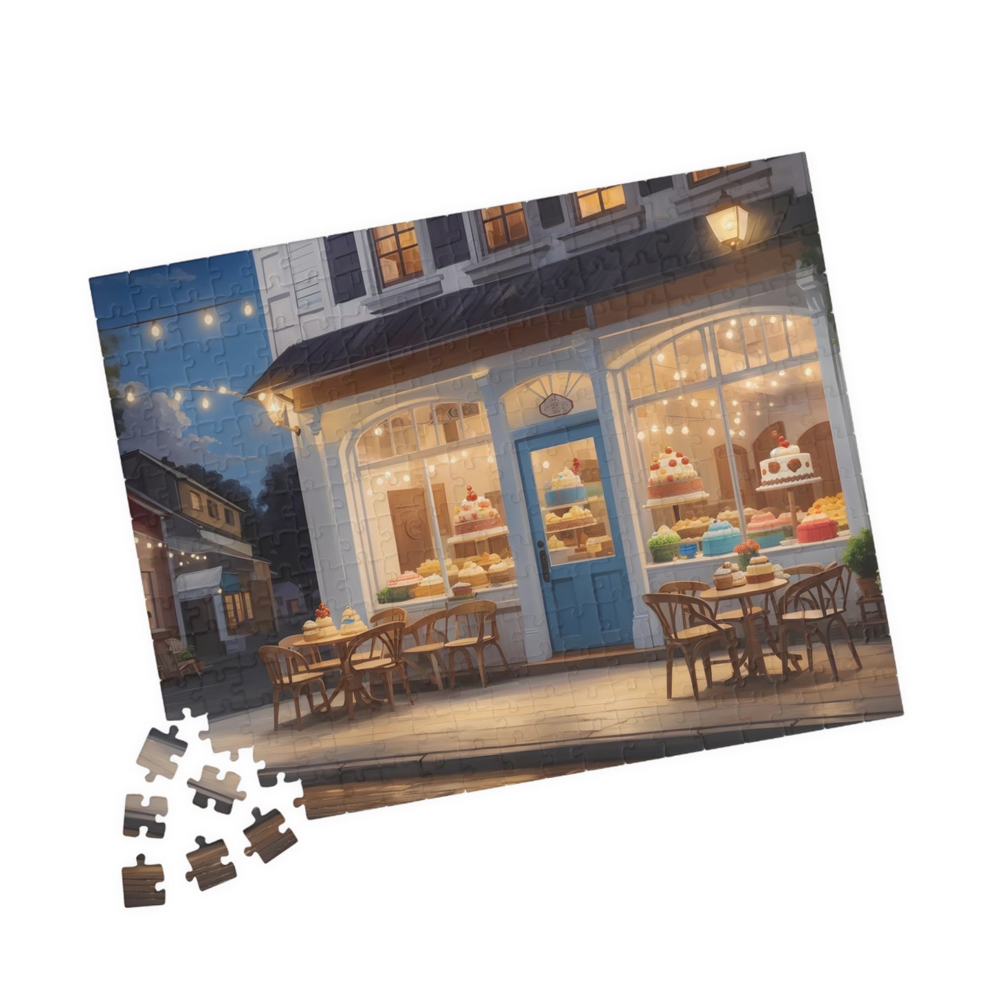 Cozy Cake Shop Puzzle (110, 252, 520-piece)