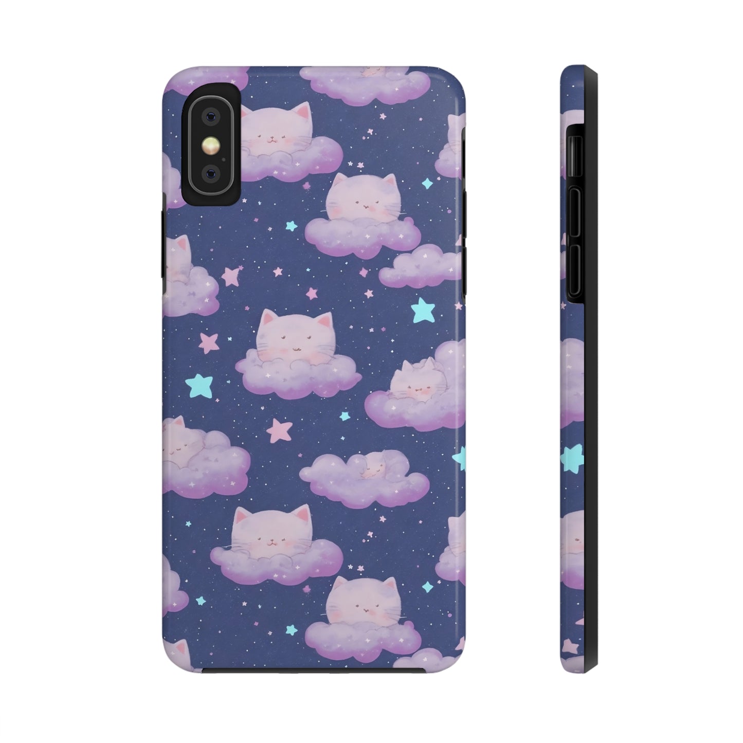 "Purrfect Paradise Sky" iPhone Tough Case