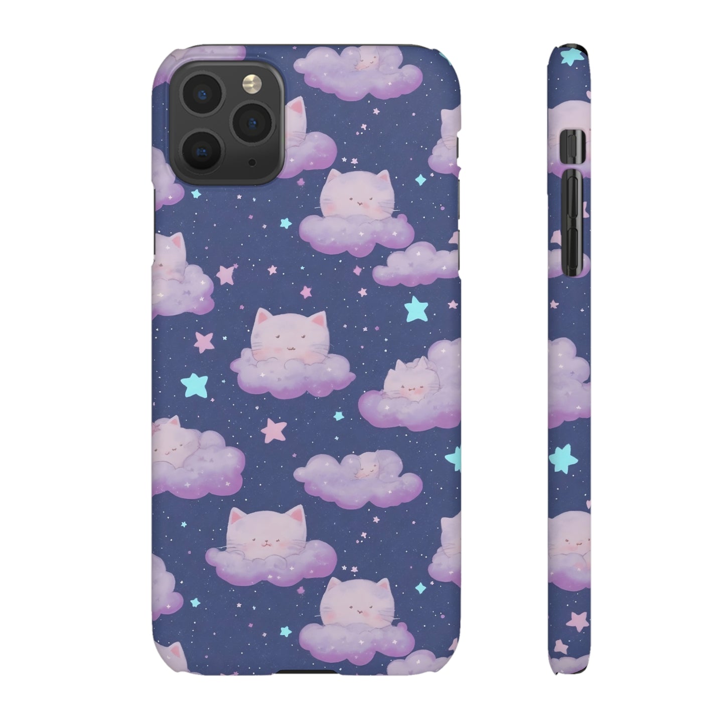 "Purrfect Paradise Sky" iPhone Snap Cases