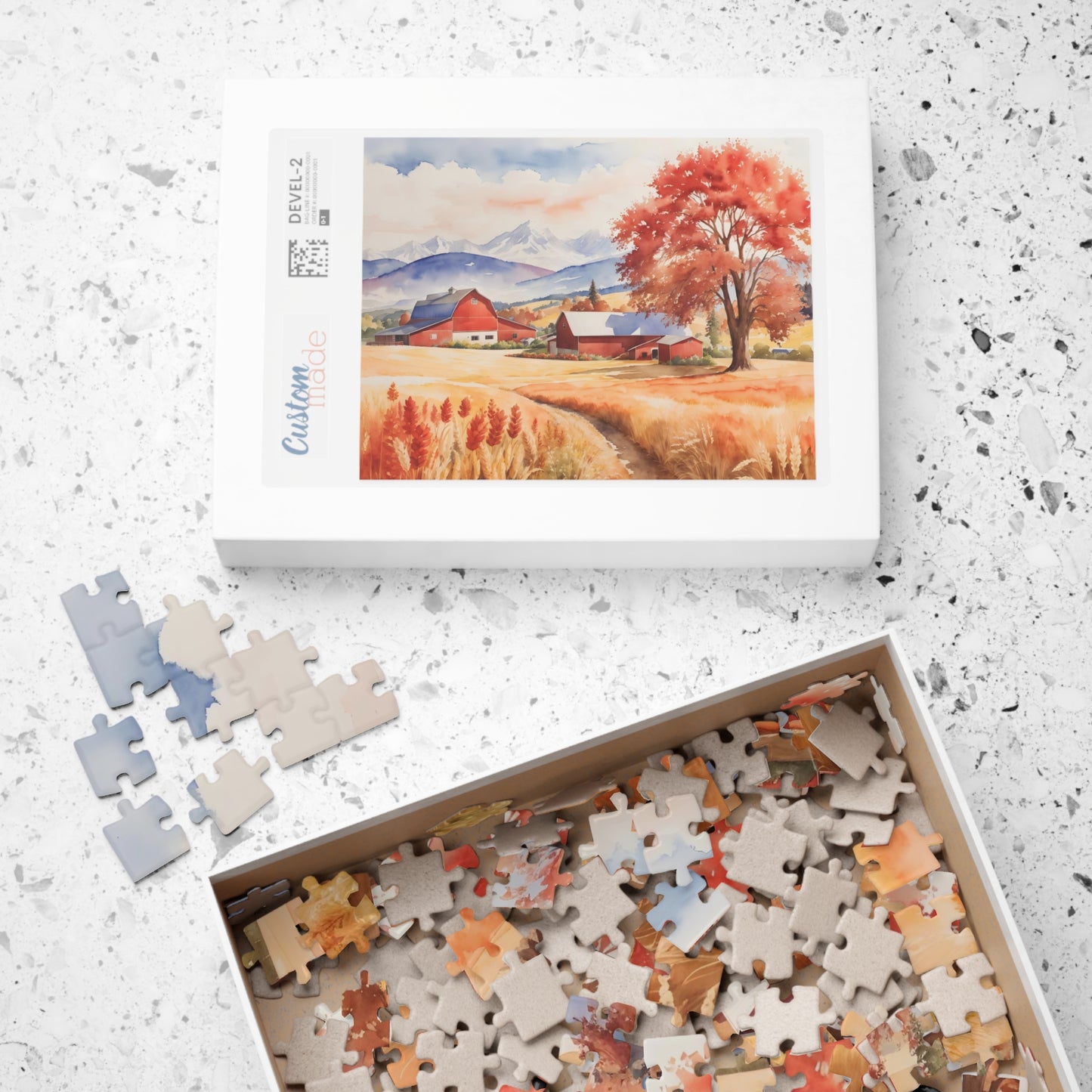 Fall Harvest Retreat Puzzle (110, 252, 520-piece)