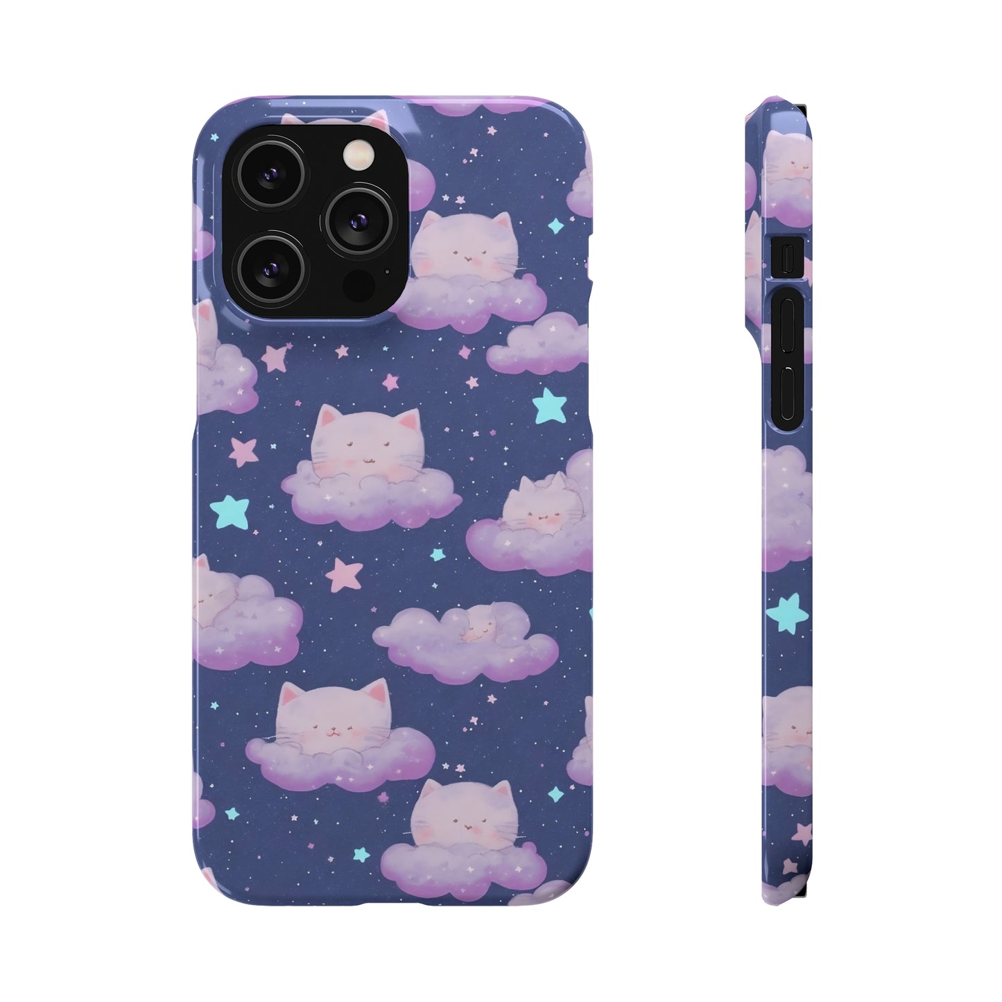 "Purrfect Paradise Sky" iPhone Snap Cases