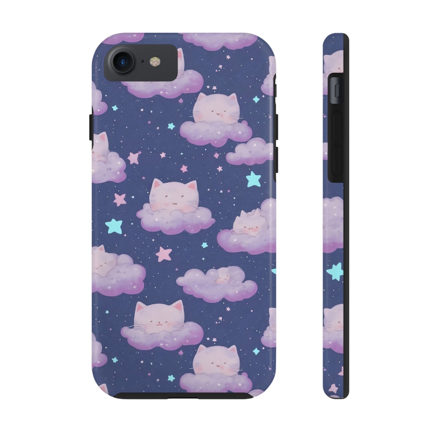 "Purrfect Paradise Sky" iPhone Tough Case