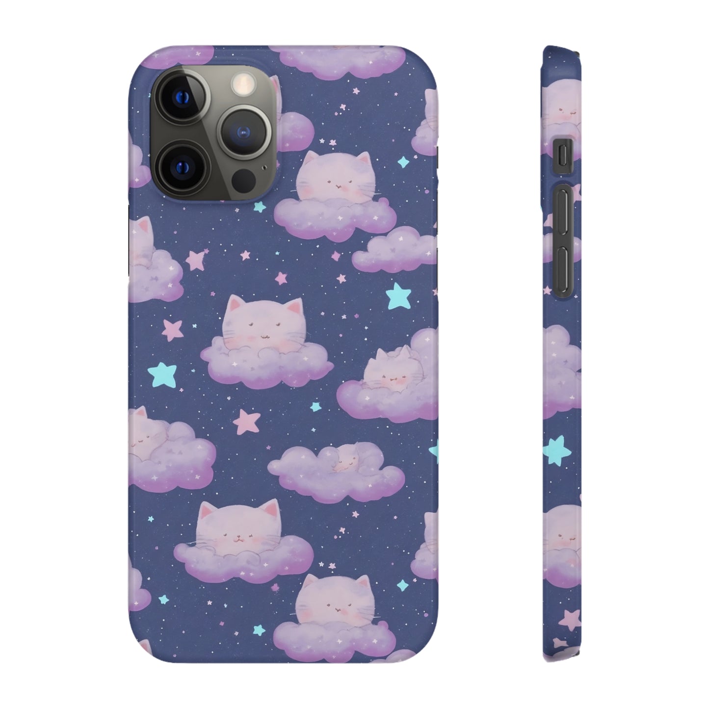 "Purrfect Paradise Sky" iPhone Snap Cases