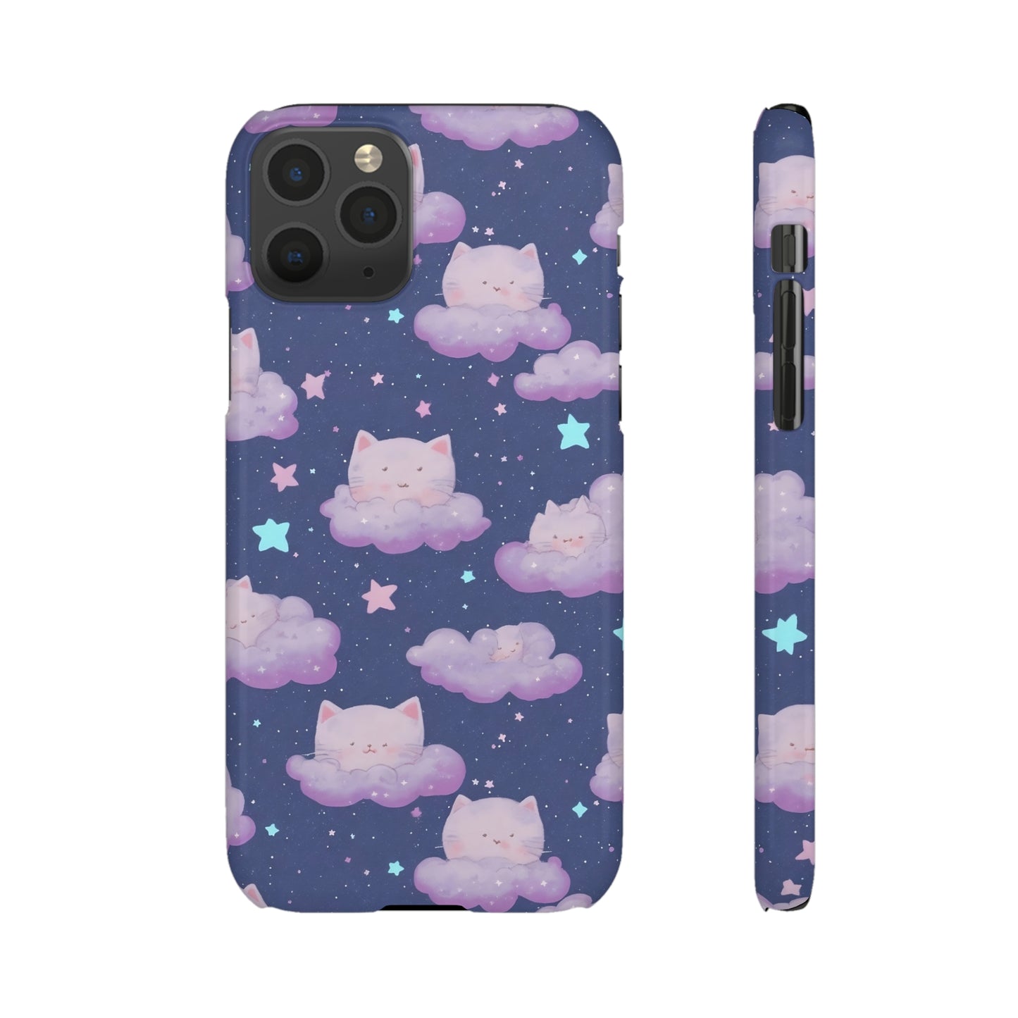 "Purrfect Paradise Sky" iPhone Snap Cases