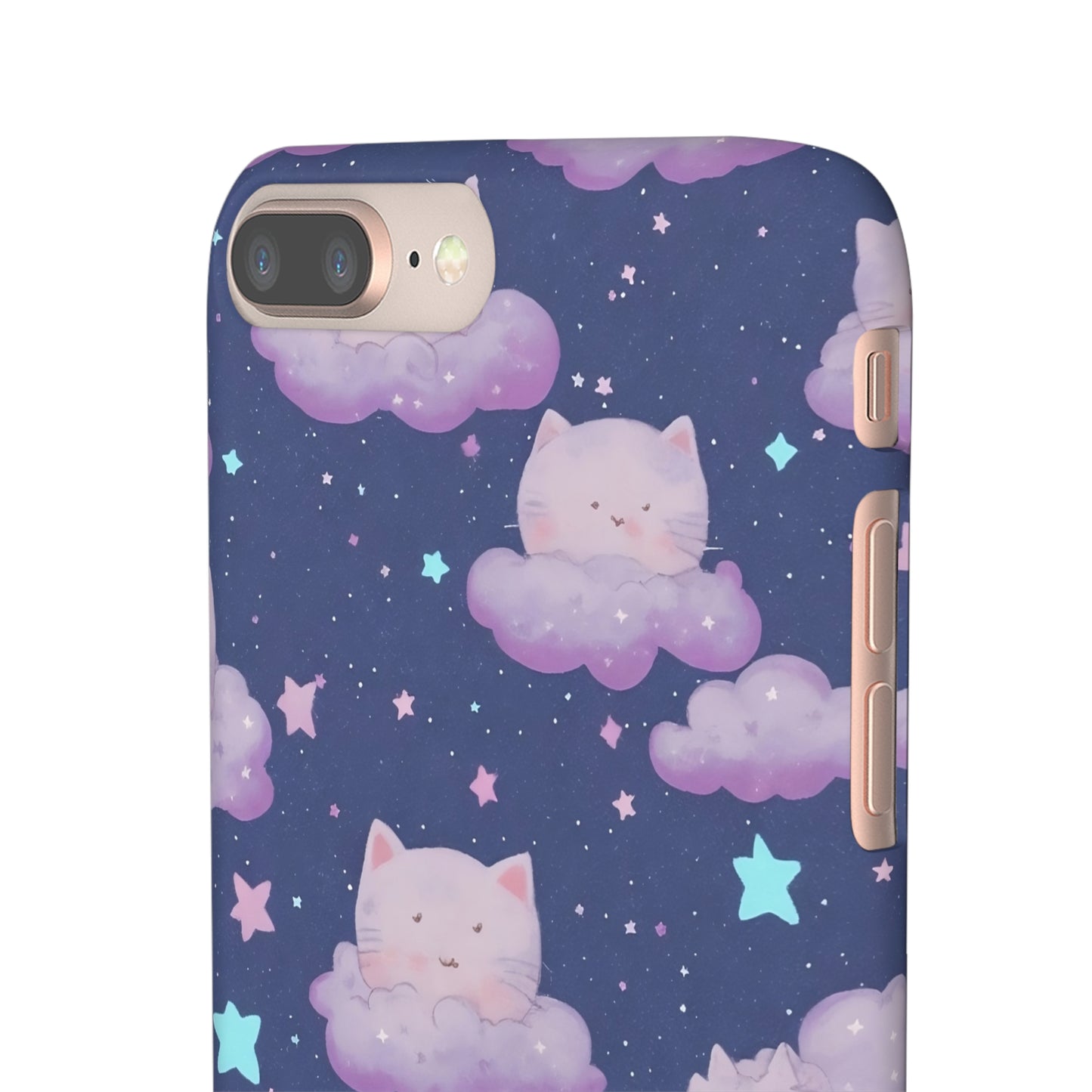 "Purrfect Paradise Sky" iPhone Snap Cases