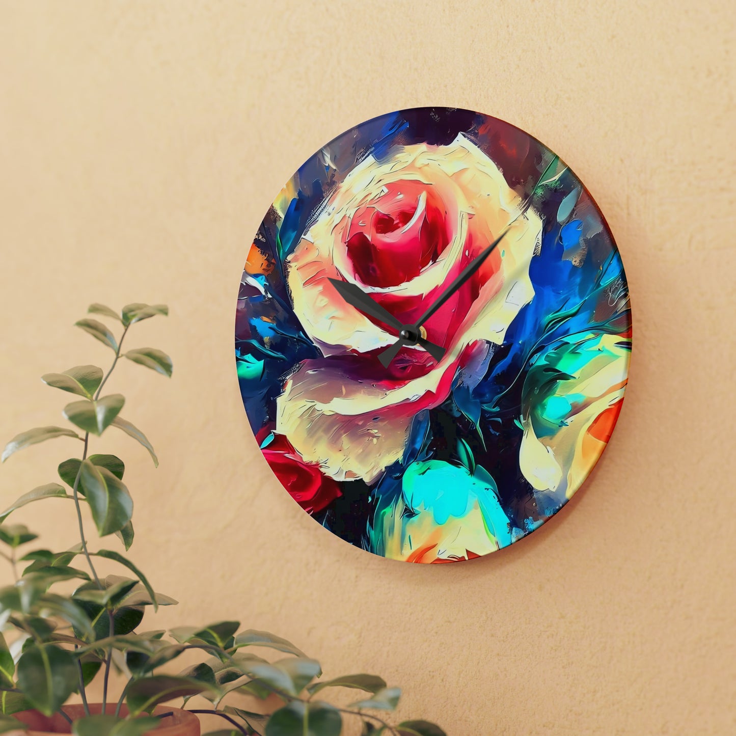 "Felicity" Acrylic Wall Clock