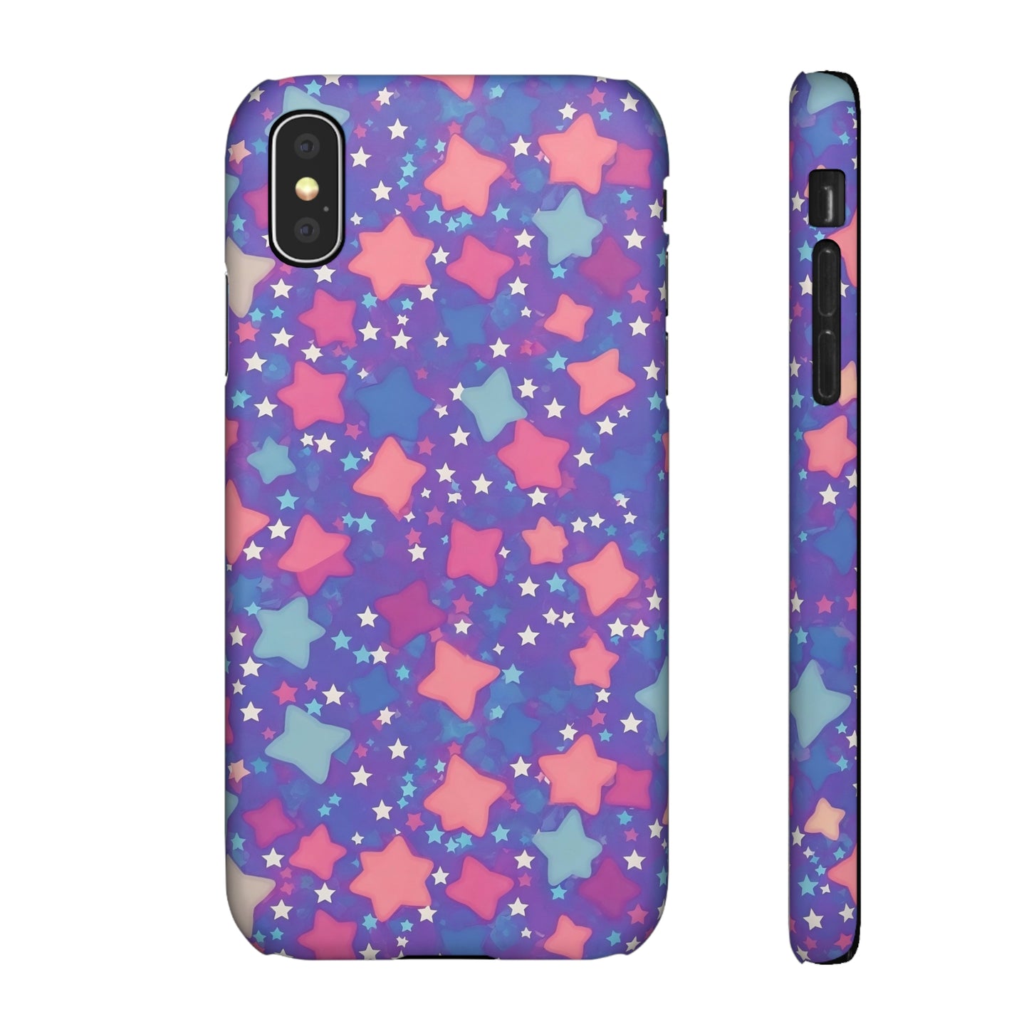 "Cosmic Sparkle" iPhone Snap Cases