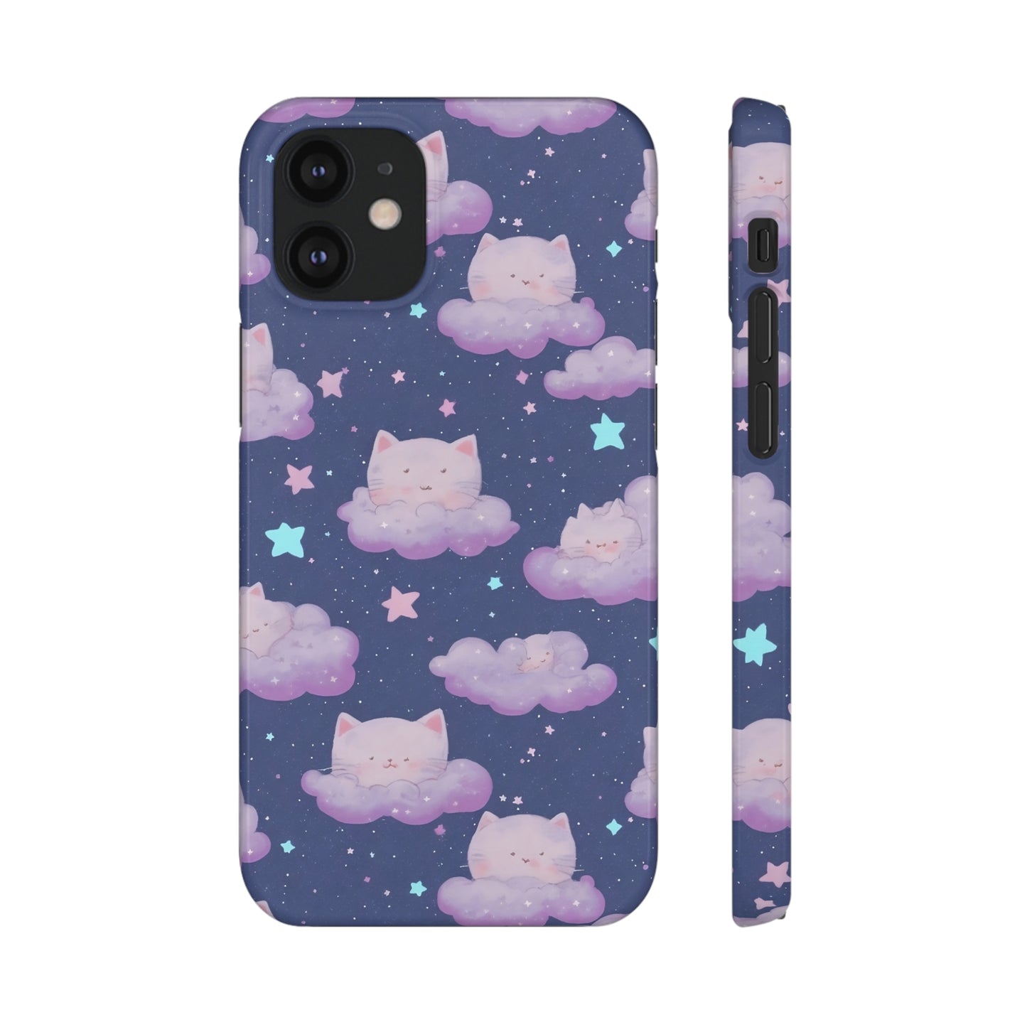 "Purrfect Paradise Sky" iPhone Snap Cases