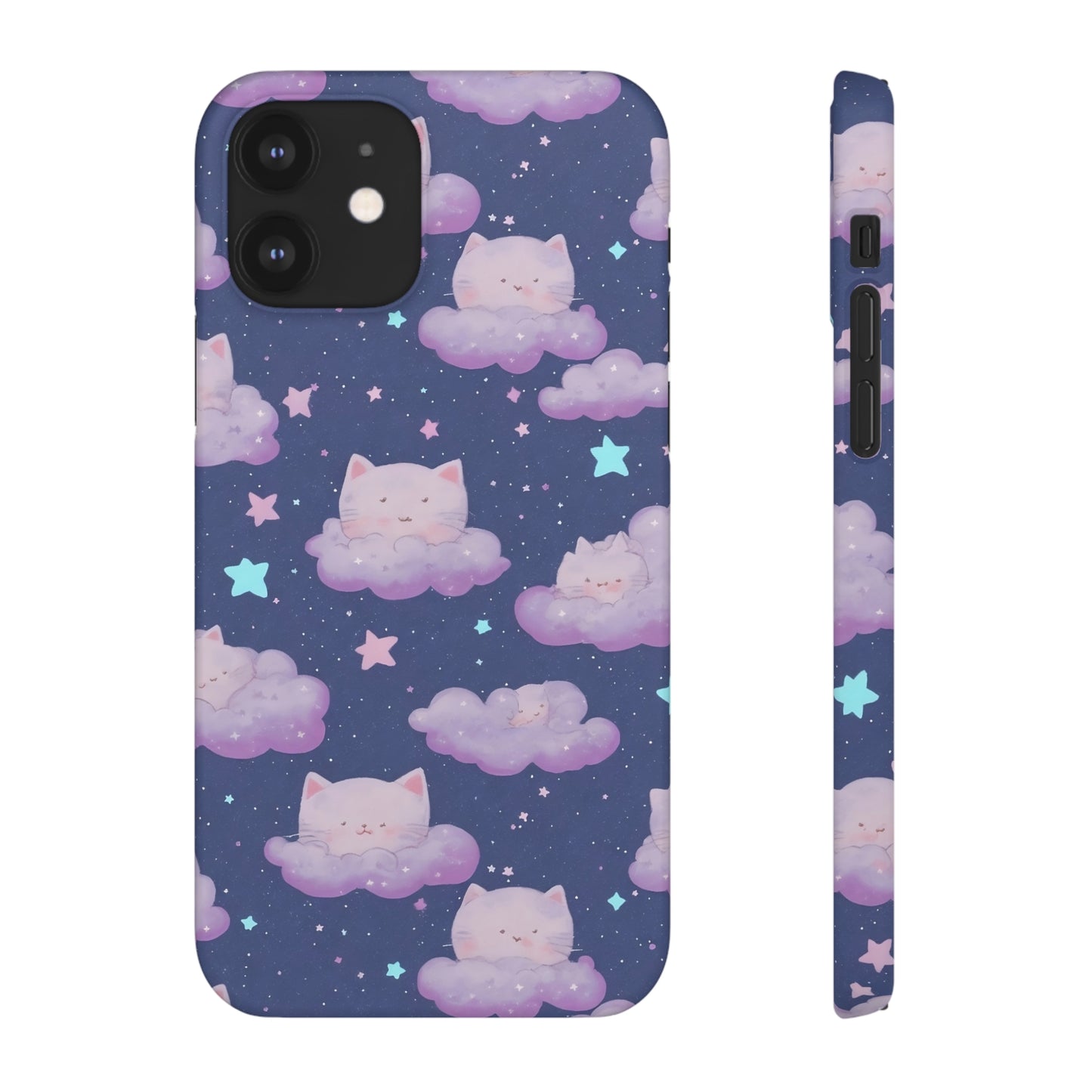 "Purrfect Paradise Sky" iPhone Snap Cases