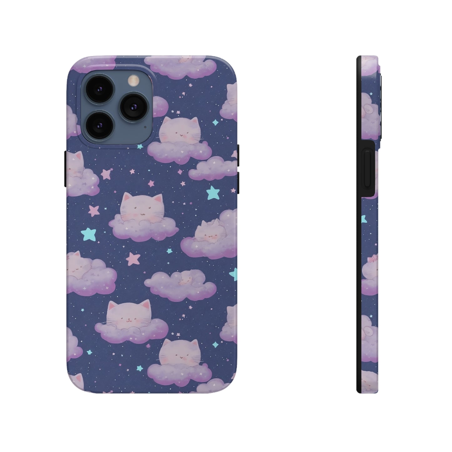 "Purrfect Paradise Sky" iPhone Tough Case