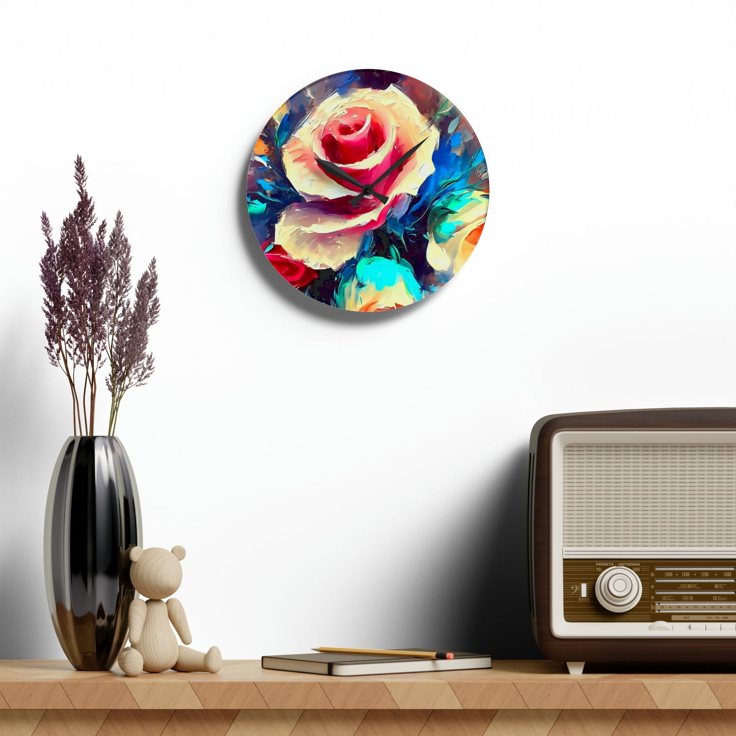 "Felicity" Acrylic Wall Clock