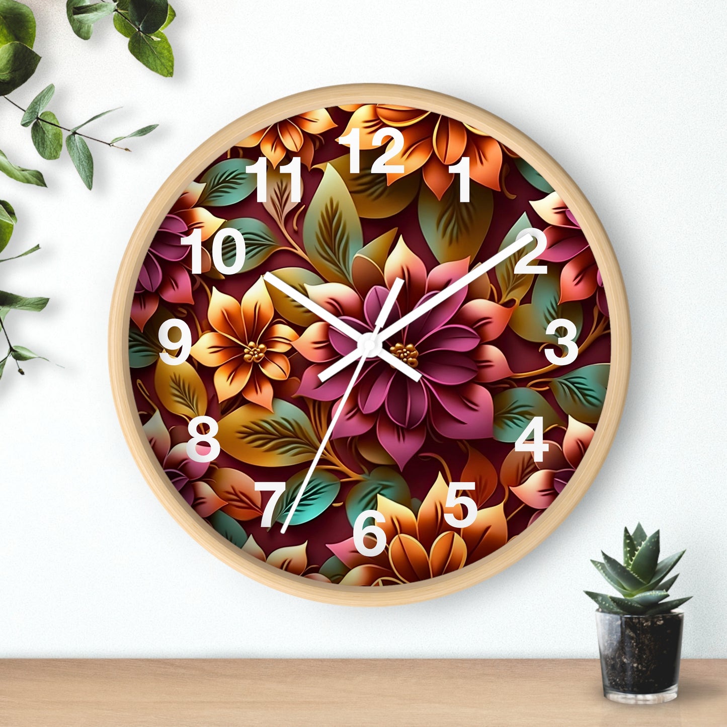 Floralle Wall Clock