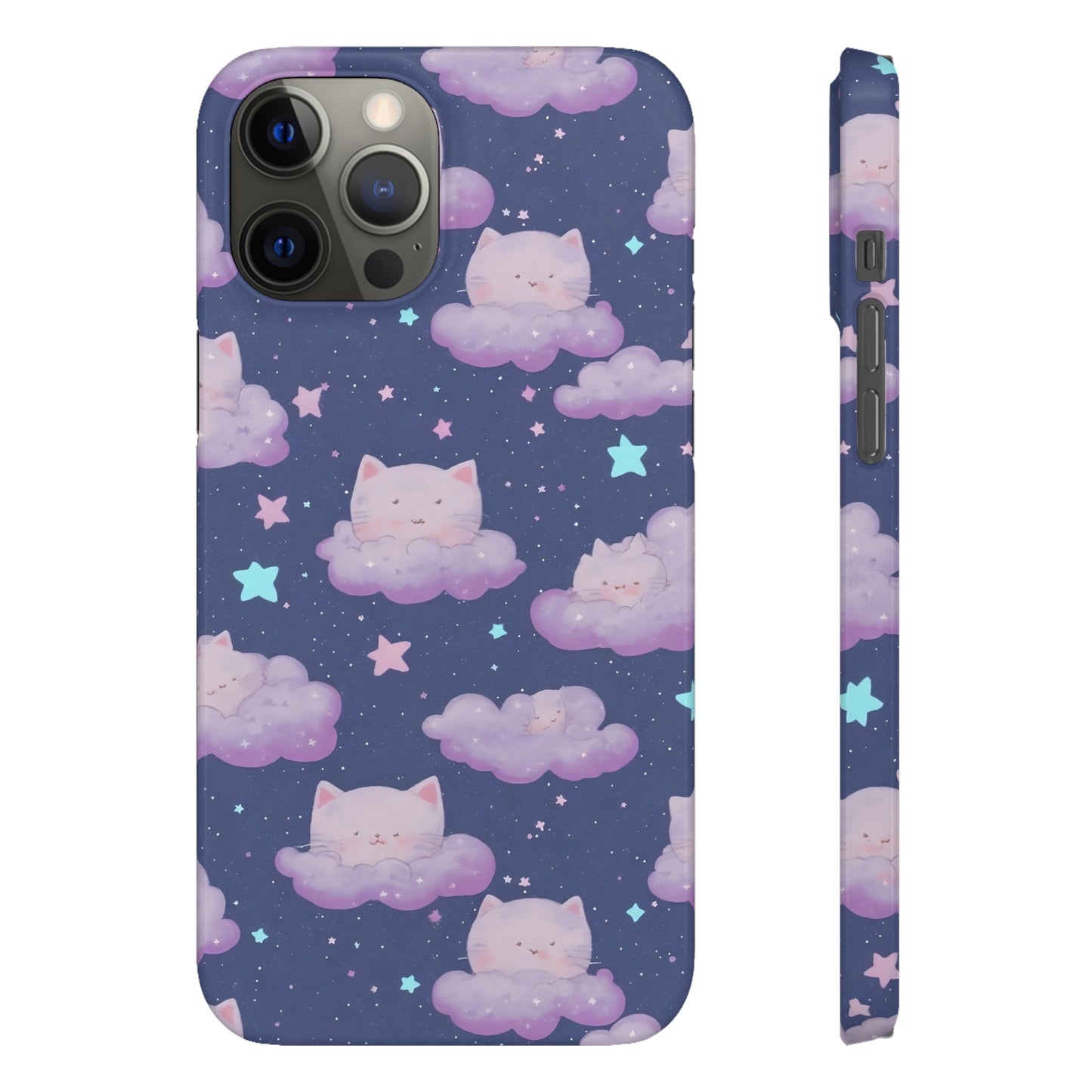 "Purrfect Paradise Sky" iPhone Snap Cases