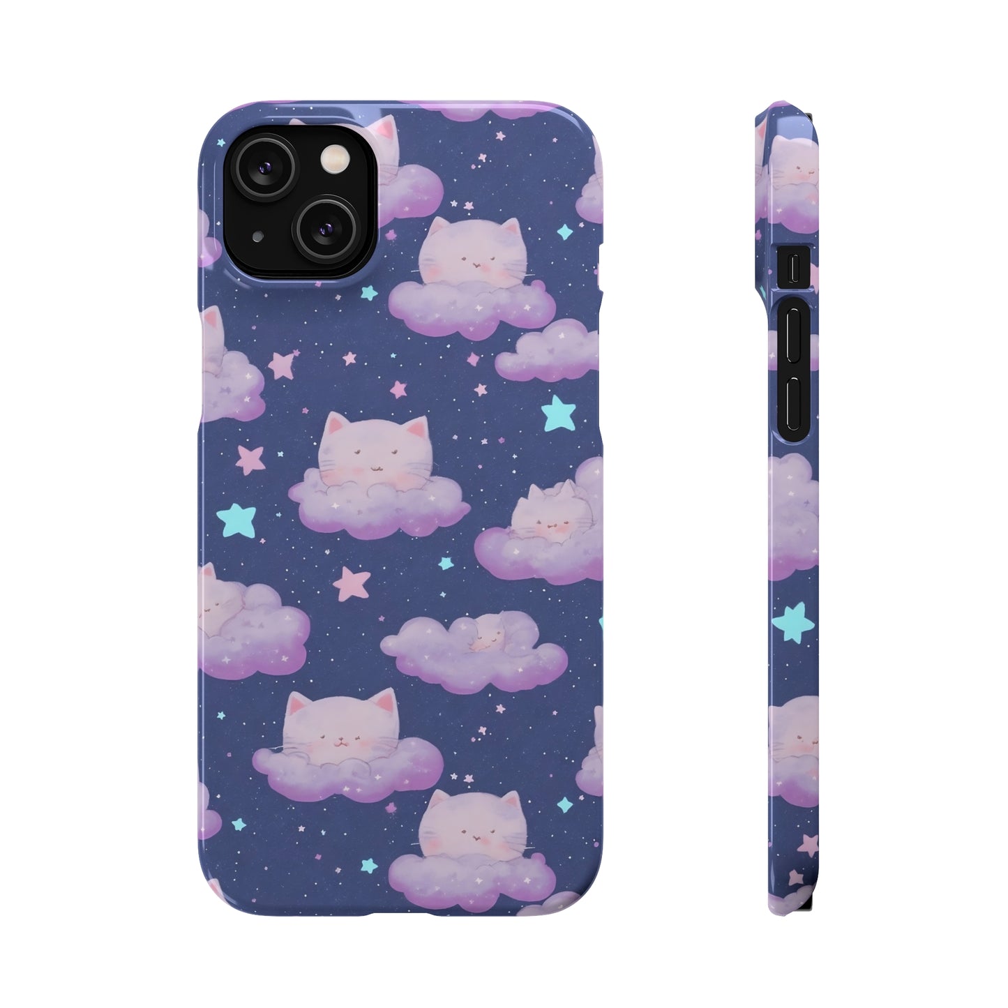 "Purrfect Paradise Sky" iPhone Snap Cases