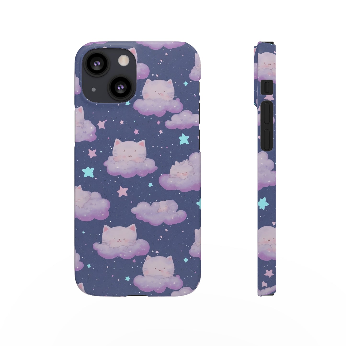 "Purrfect Paradise Sky" iPhone Snap Cases