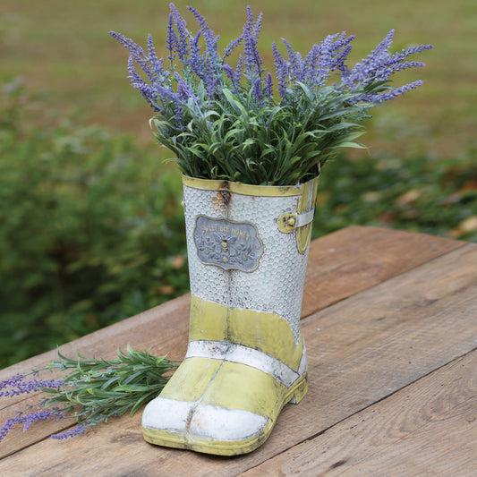 Honeycomb Rainboot Planter