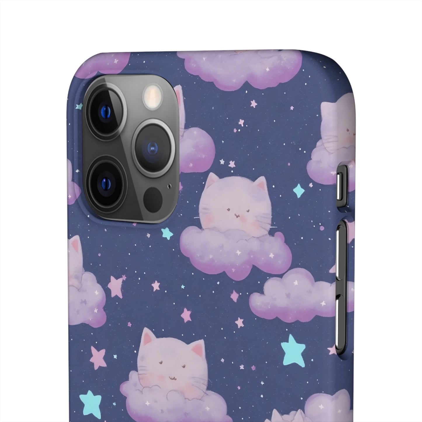 "Purrfect Paradise Sky" iPhone Snap Cases