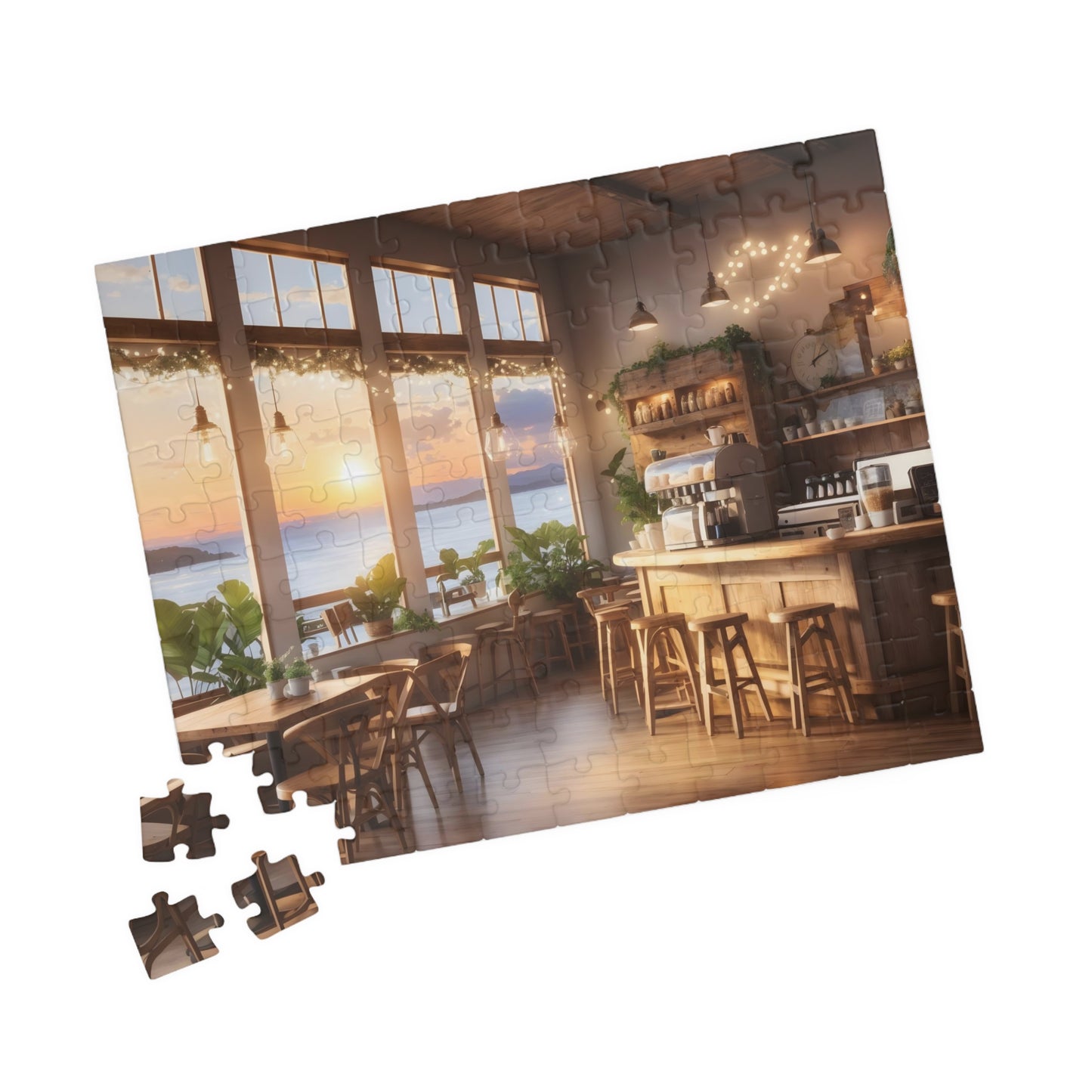 Sunset Brews and Views Puzzle (110, 252, 520-piece)