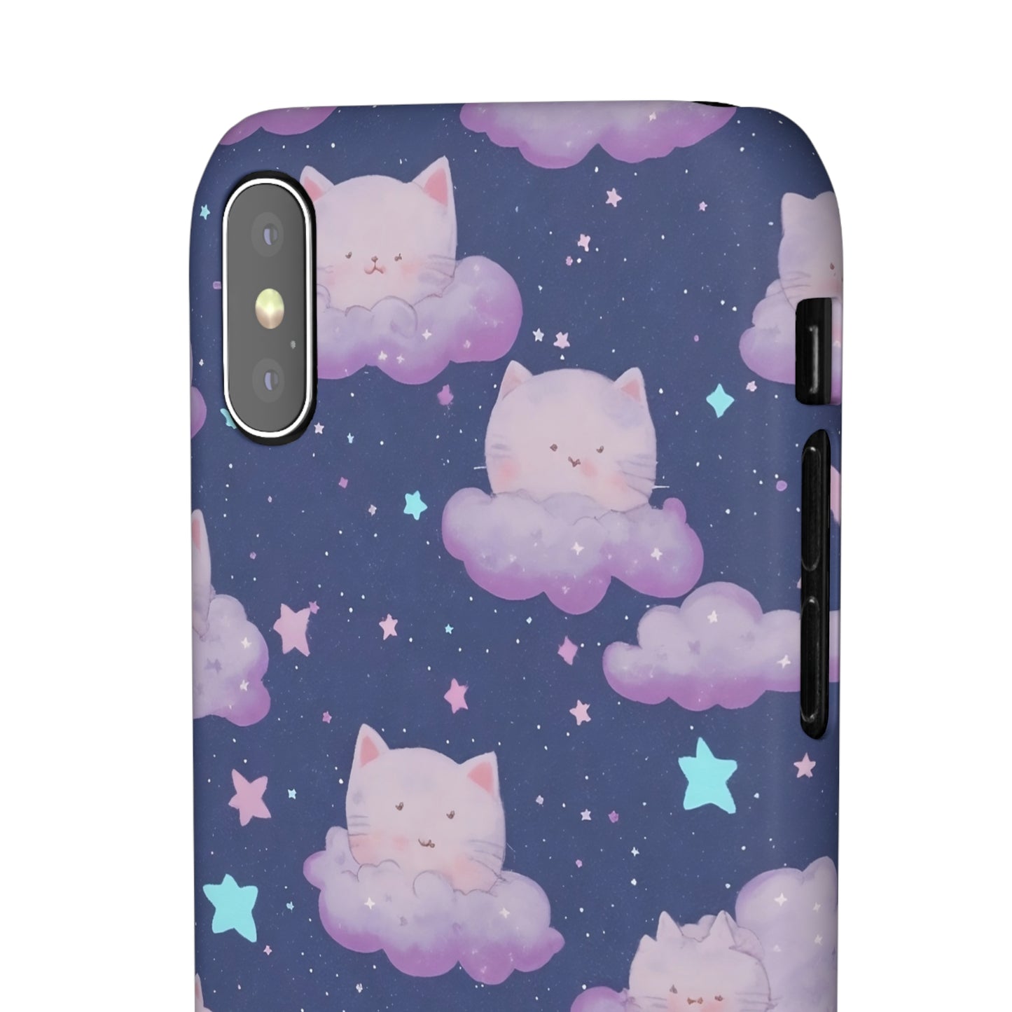 "Purrfect Paradise Sky" iPhone Snap Cases