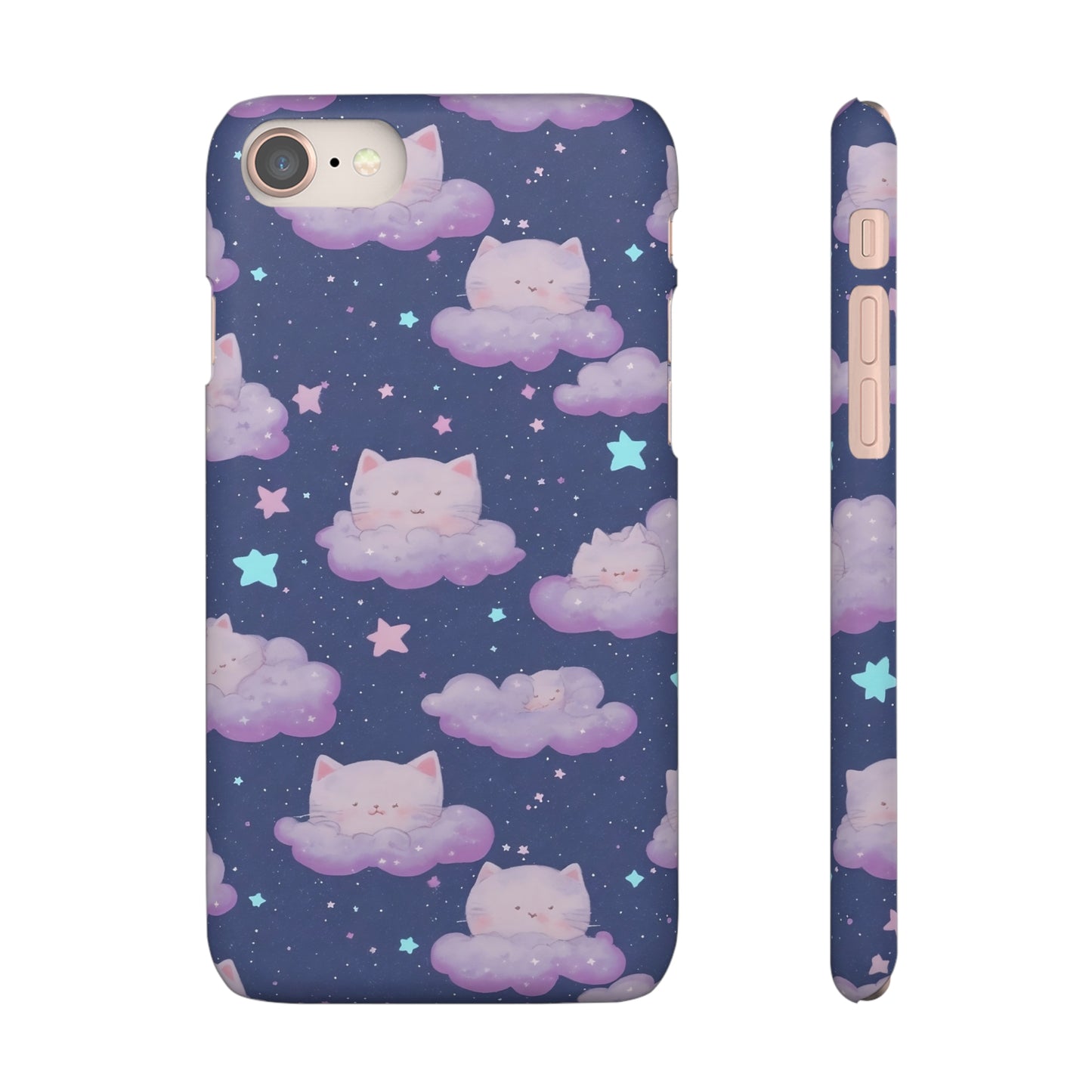 "Purrfect Paradise Sky" iPhone Snap Cases