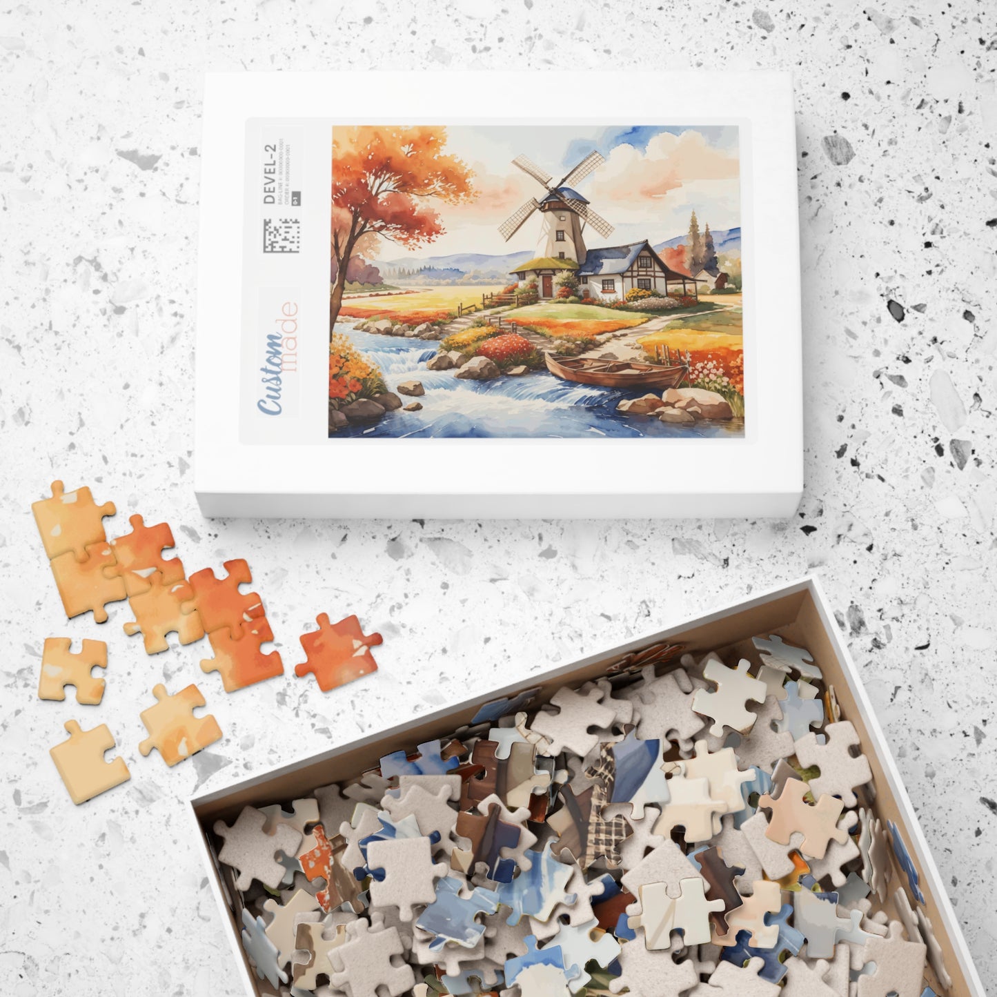 Lakeside Farmhouse Puzzle (110, 252, 520-piece)