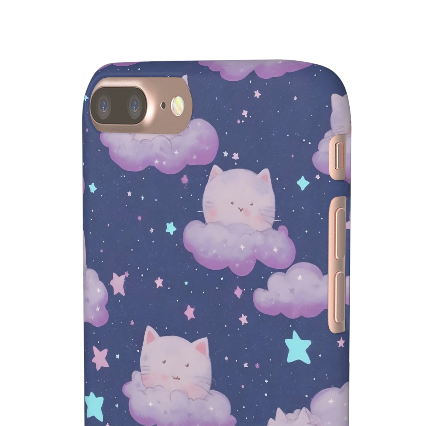 "Purrfect Paradise Sky" iPhone Snap Cases