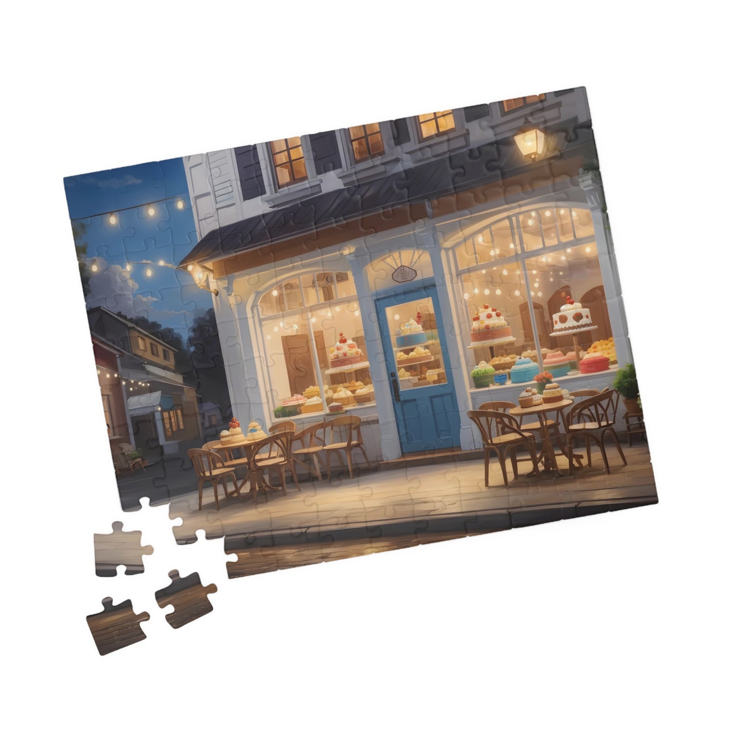 Cozy Cake Shop Puzzle (110, 252, 520-piece)