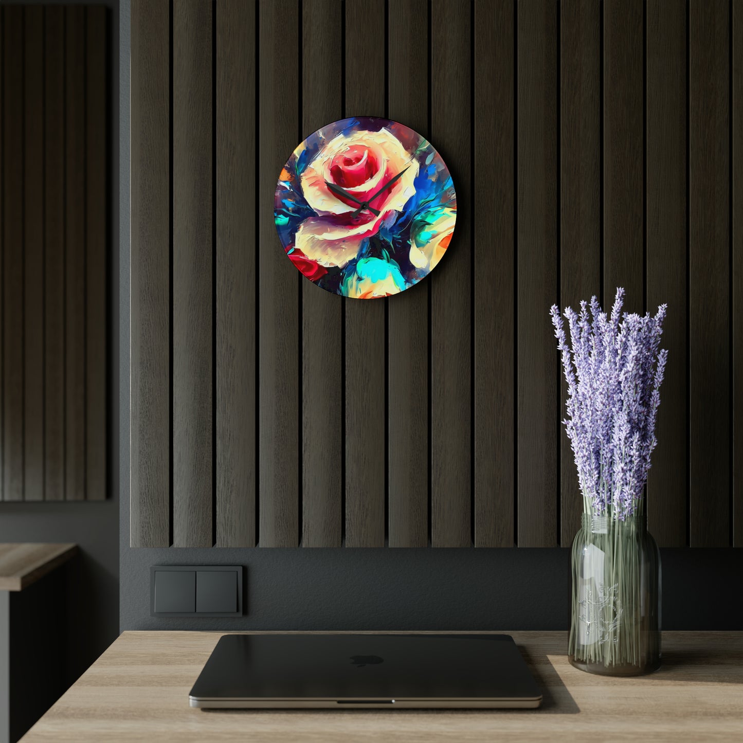 "Felicity" Acrylic Wall Clock