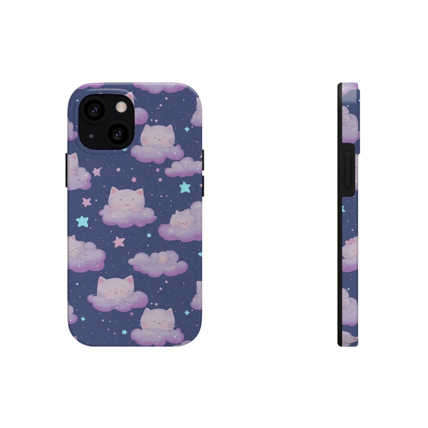 "Purrfect Paradise Sky" iPhone Tough Case