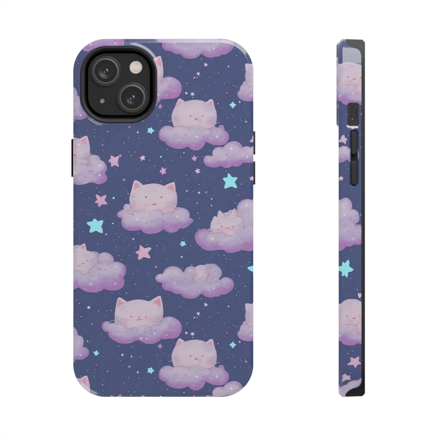 "Purrfect Paradise Sky" iPhone Tough Case