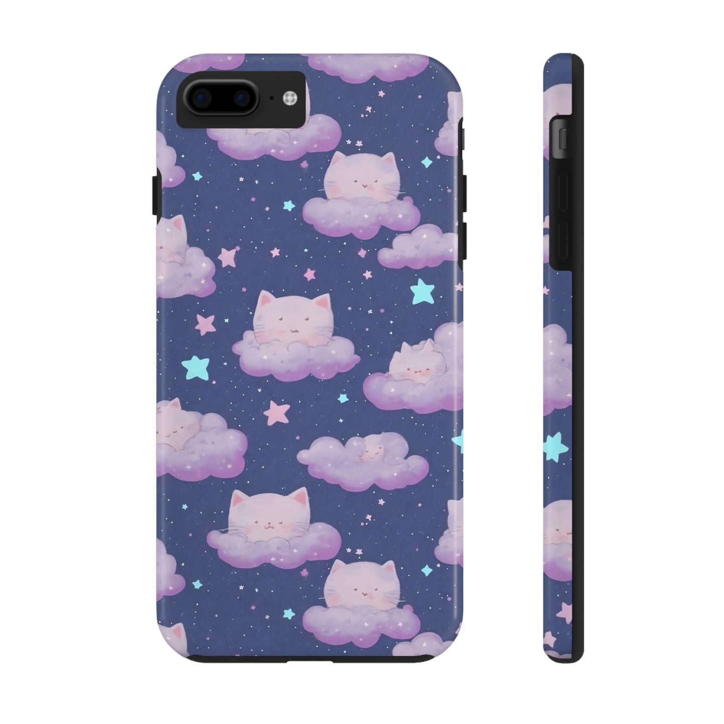 "Purrfect Paradise Sky" iPhone Tough Case