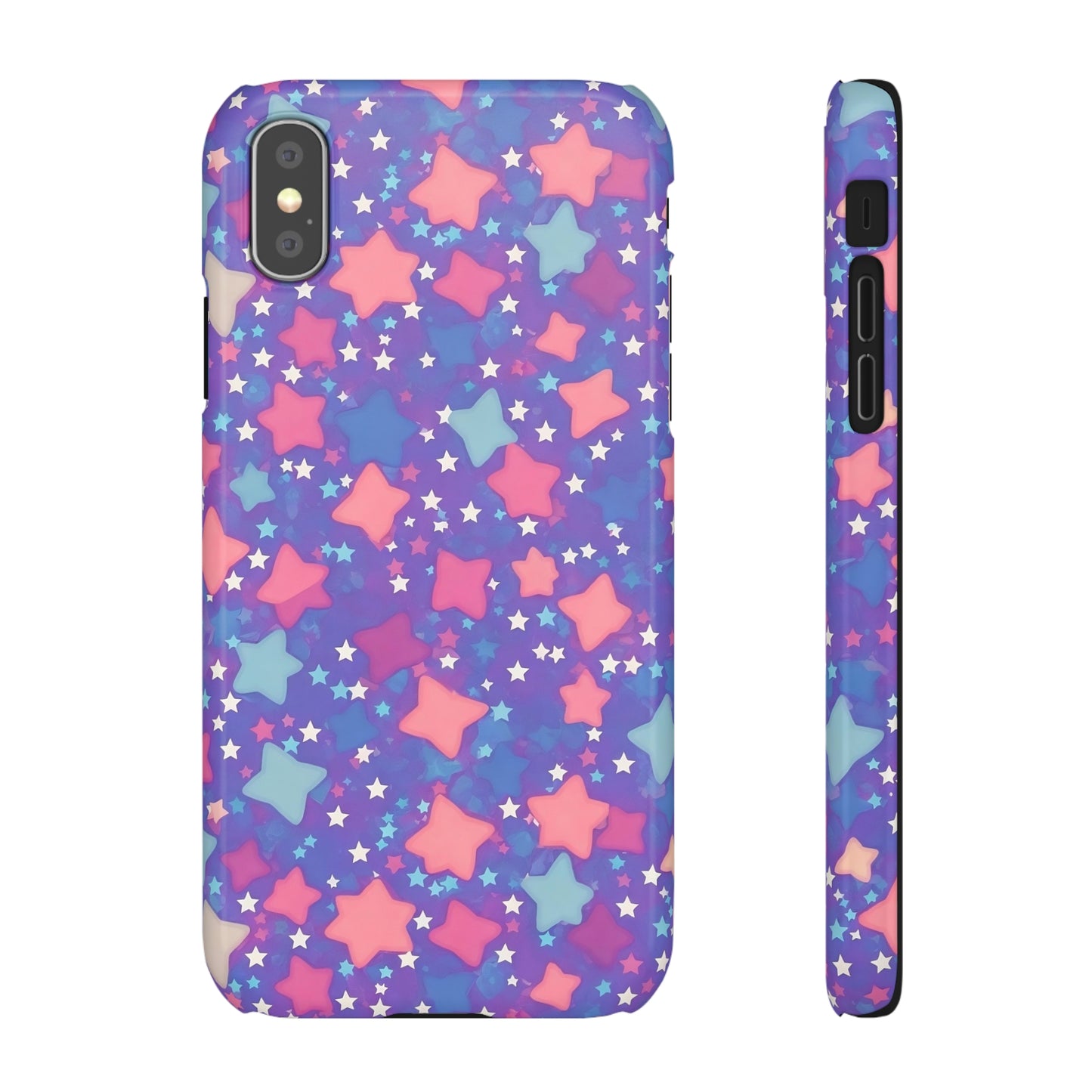 "Cosmic Sparkle" iPhone Snap Cases