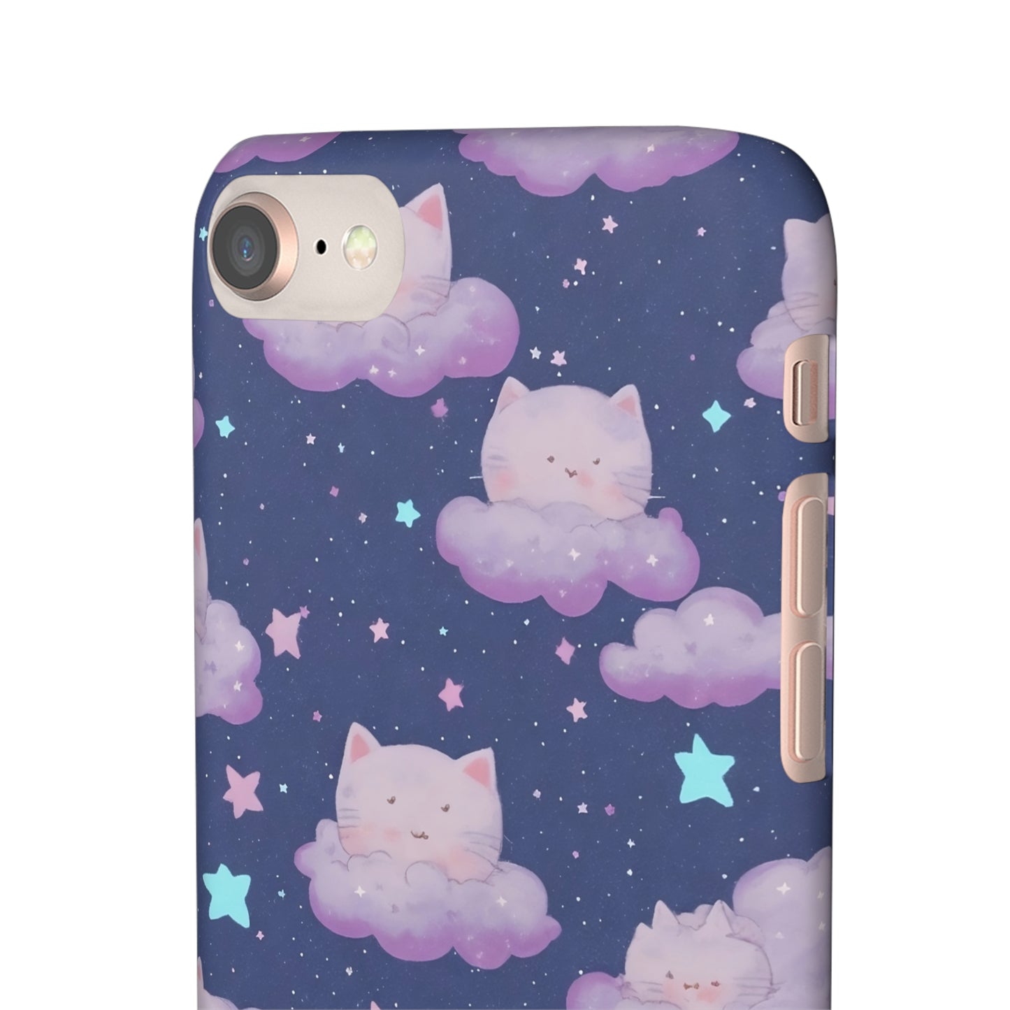 "Purrfect Paradise Sky" iPhone Snap Cases