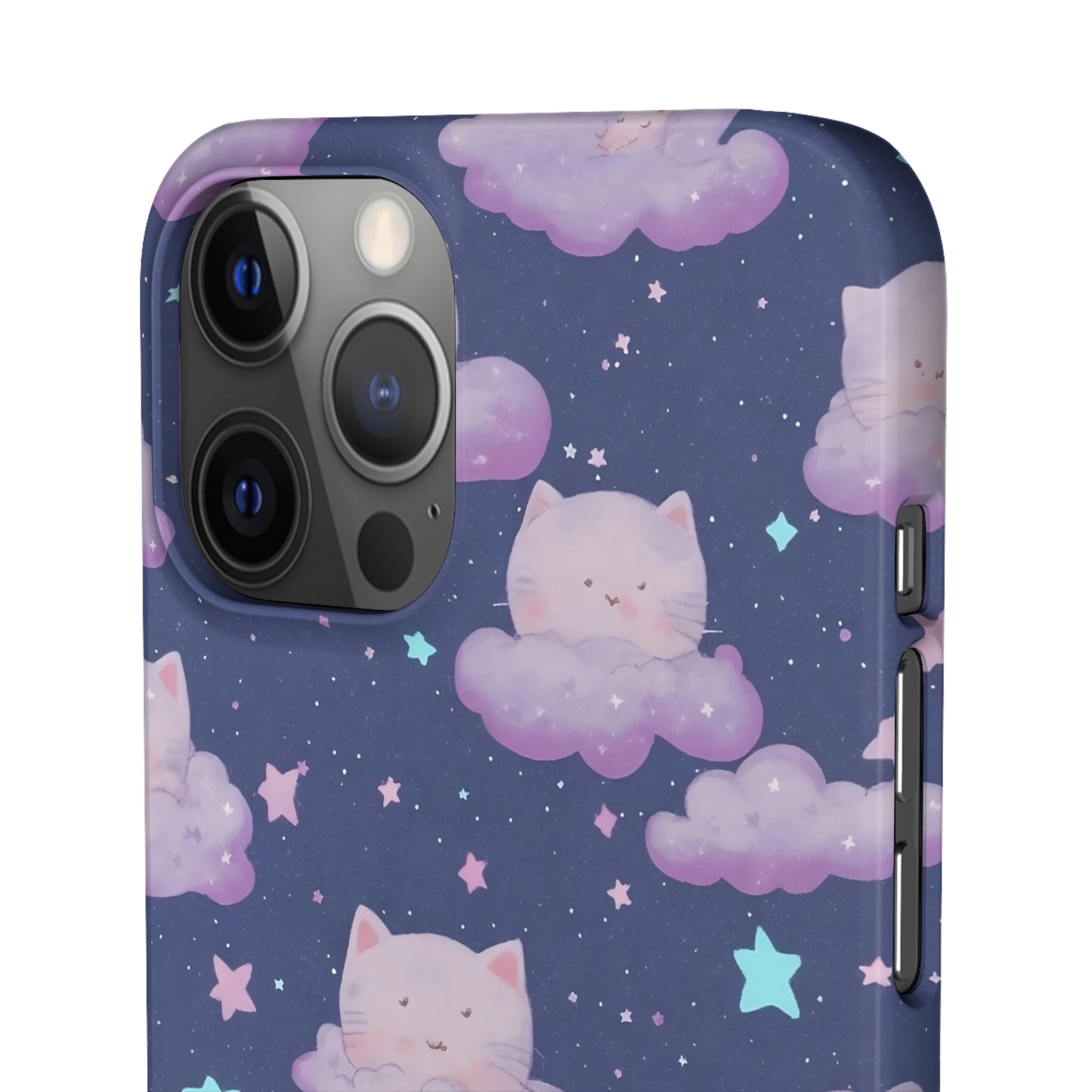 "Purrfect Paradise Sky" iPhone Snap Cases