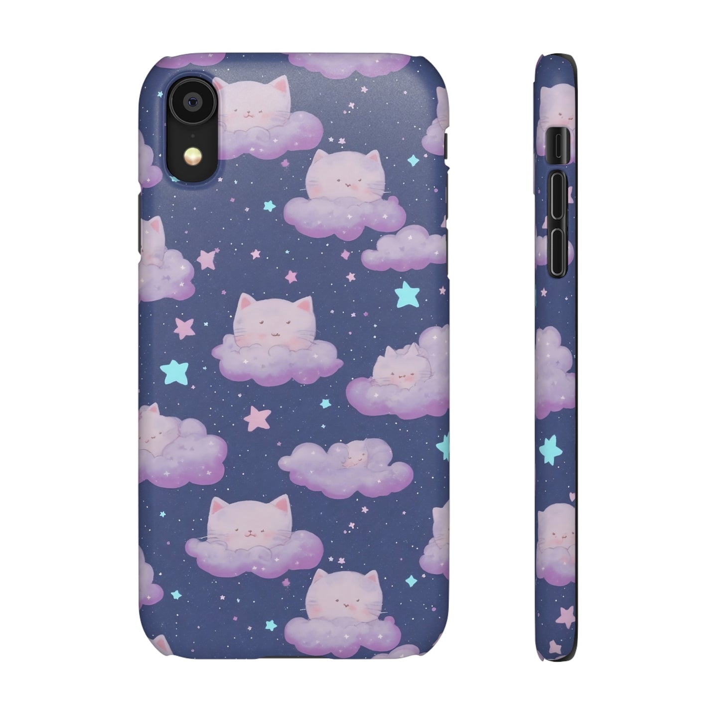 "Purrfect Paradise Sky" iPhone Snap Cases