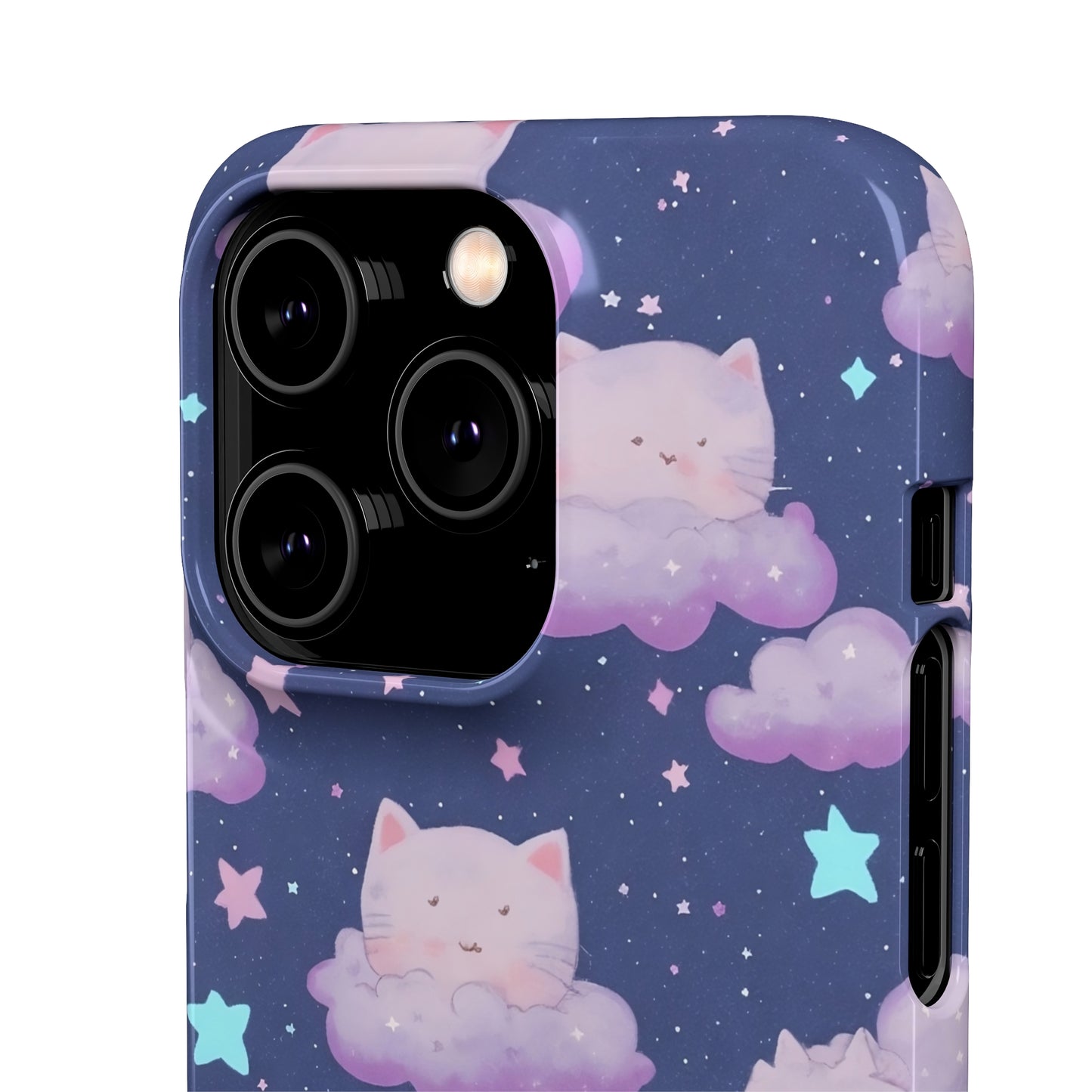 "Purrfect Paradise Sky" iPhone Snap Cases