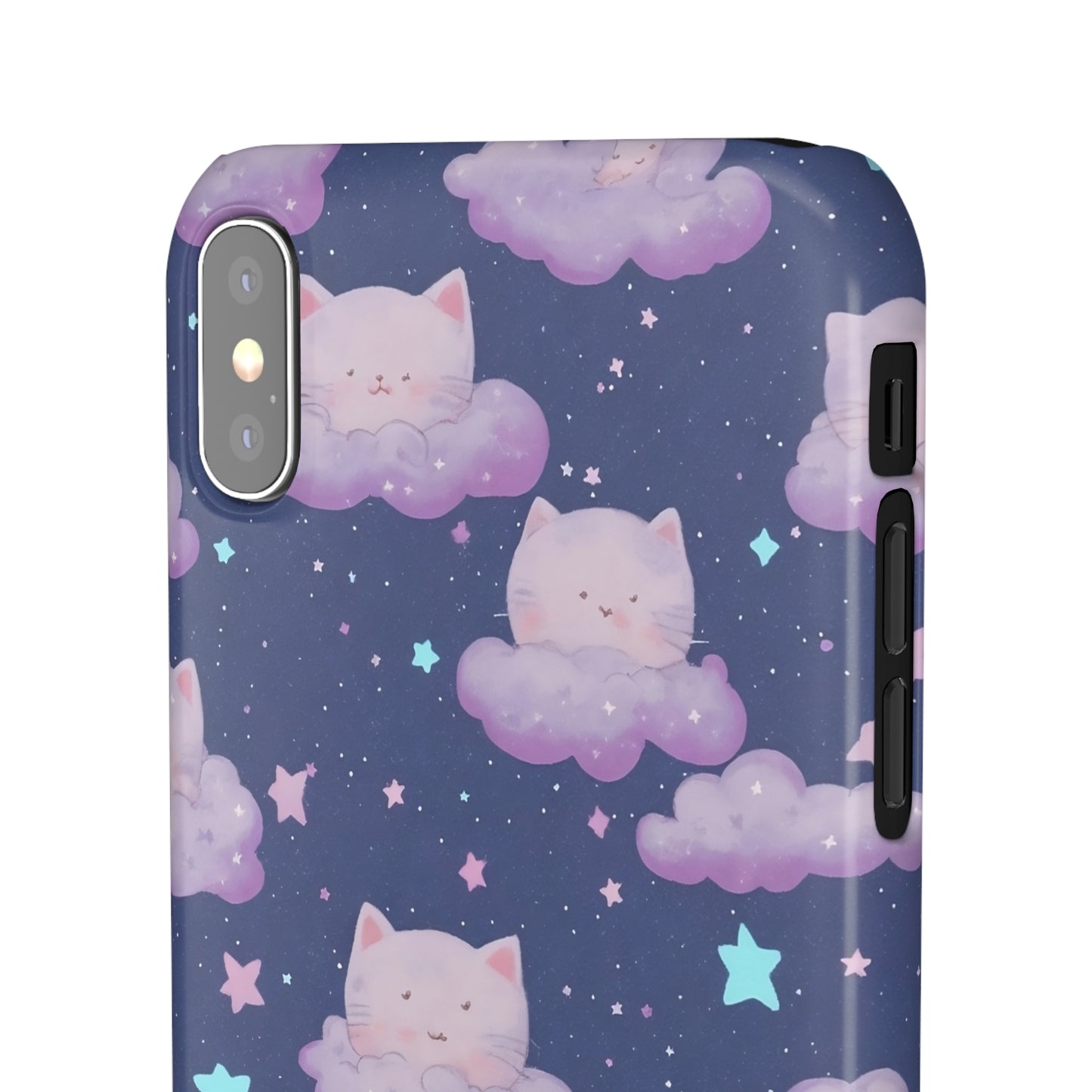 "Purrfect Paradise Sky" iPhone Snap Cases