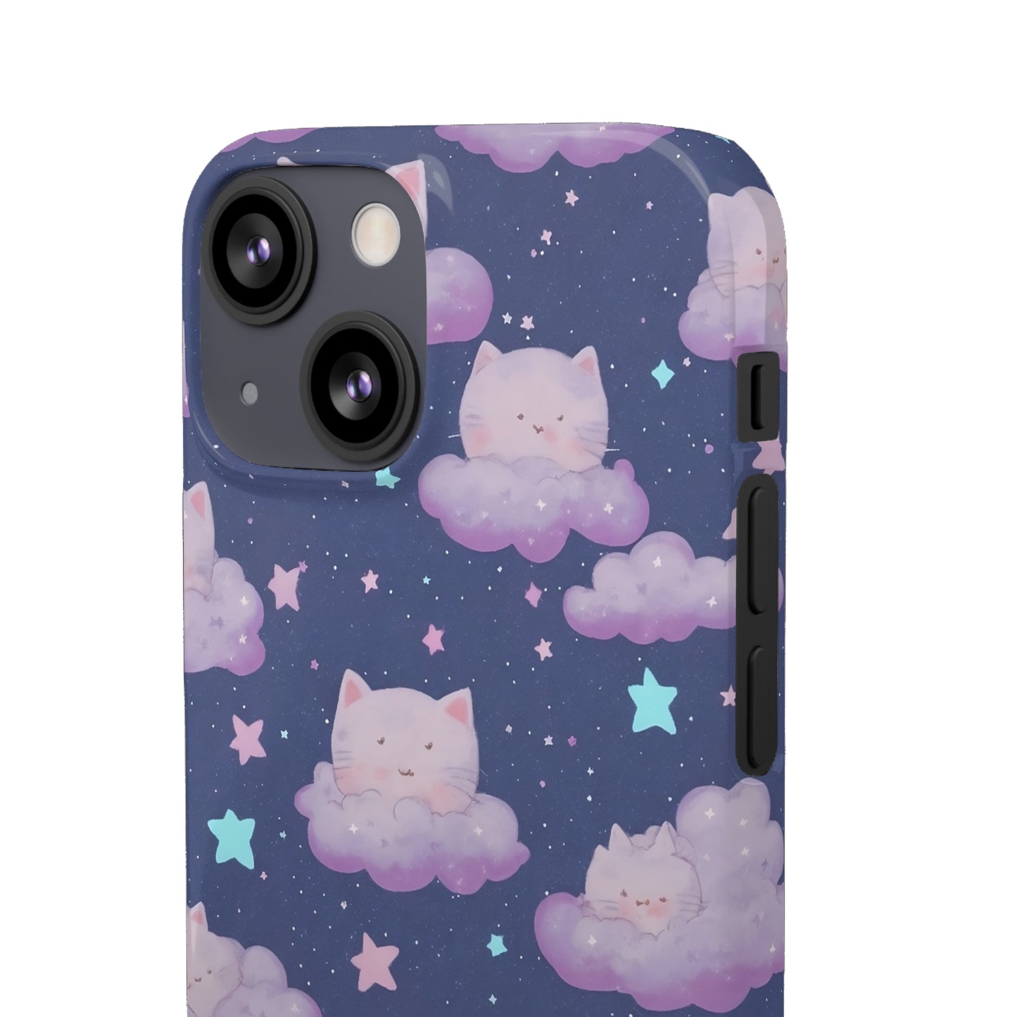 "Purrfect Paradise Sky" iPhone Snap Cases